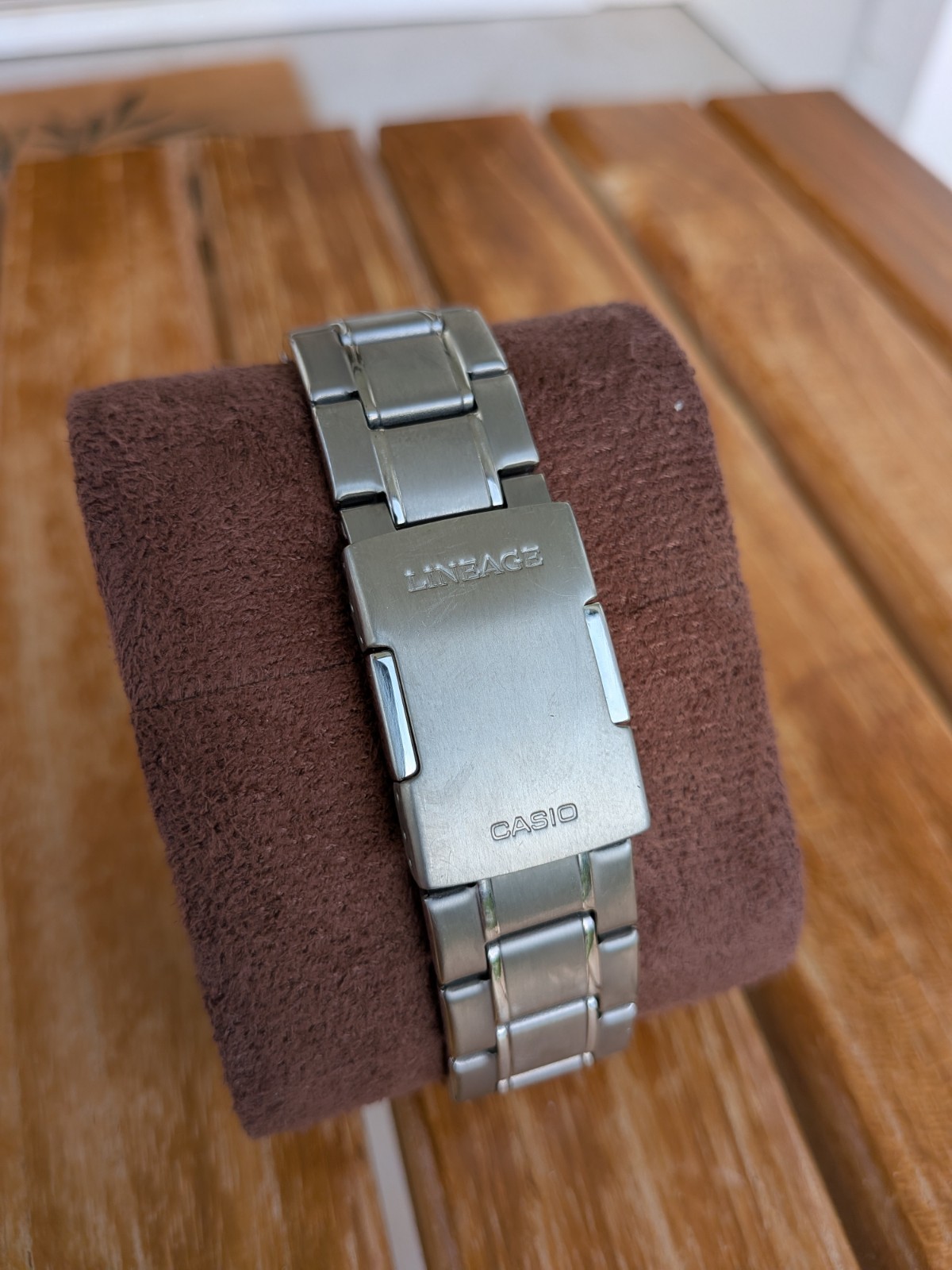 Casio Lineage LCW-M100TSE-1AJF Tough Solar Atomic Radio Watch Titanium