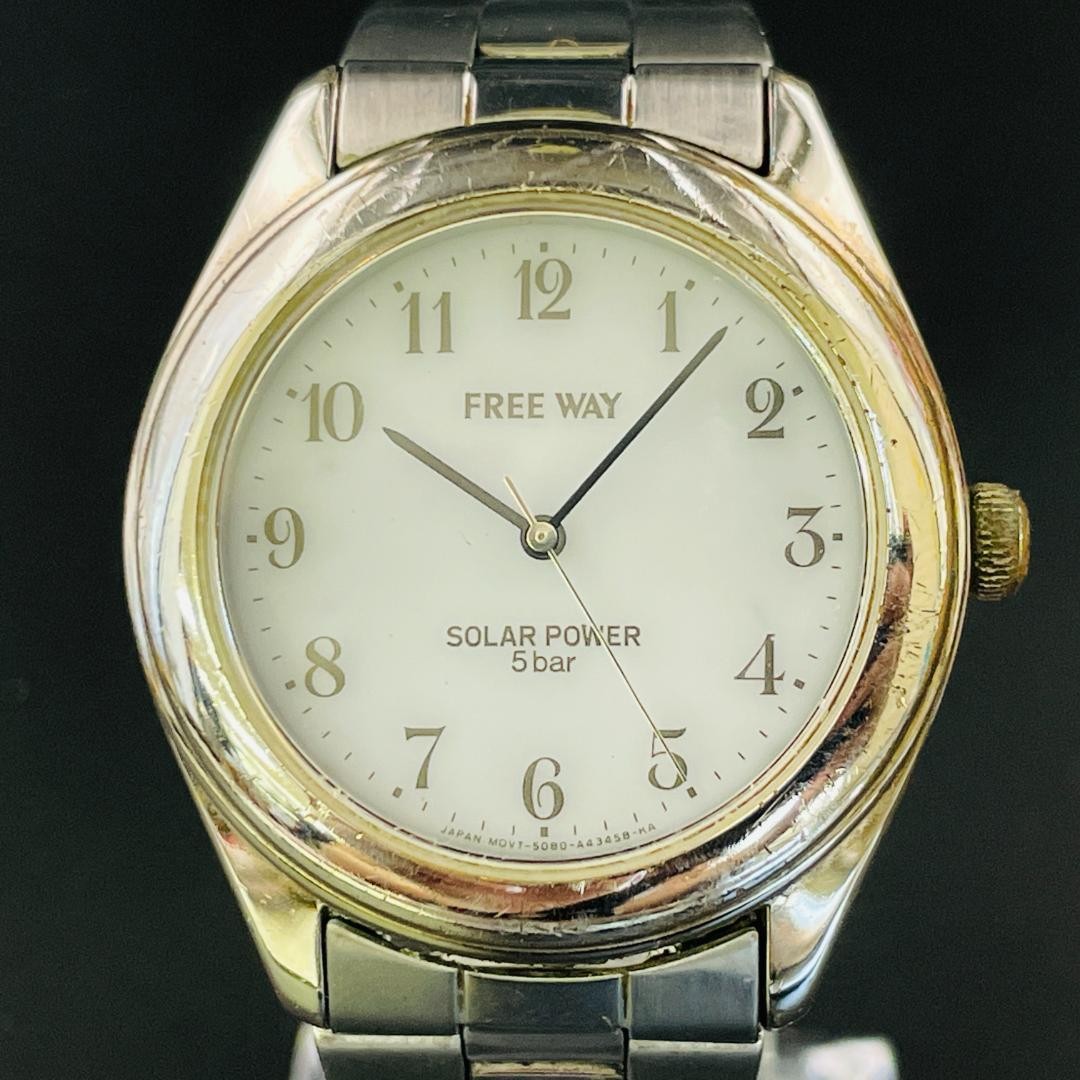 CITIZEN FREE WAY Solar Powered 5080 (Working Condition) R8YC435