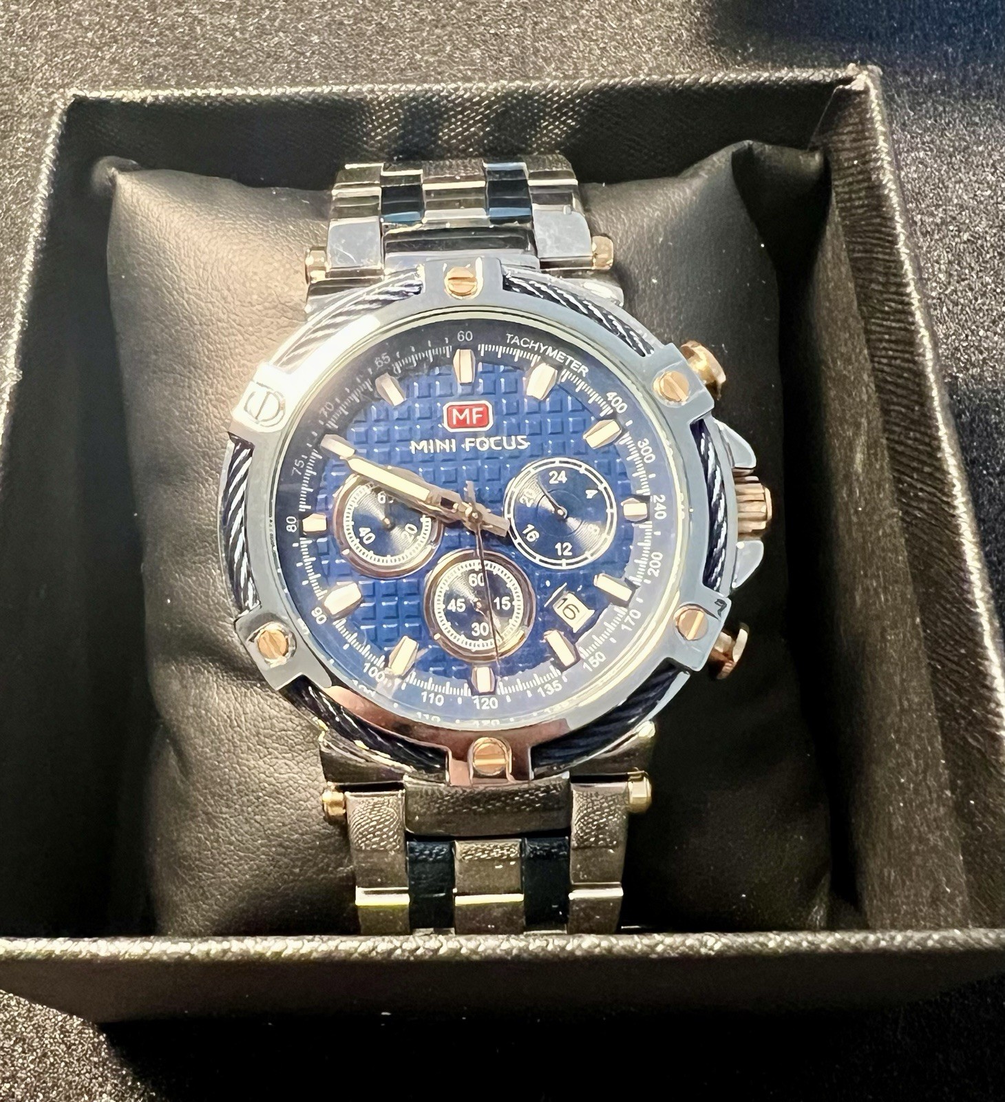 MINI FOCUS Men’s Chronograph Dress Watch