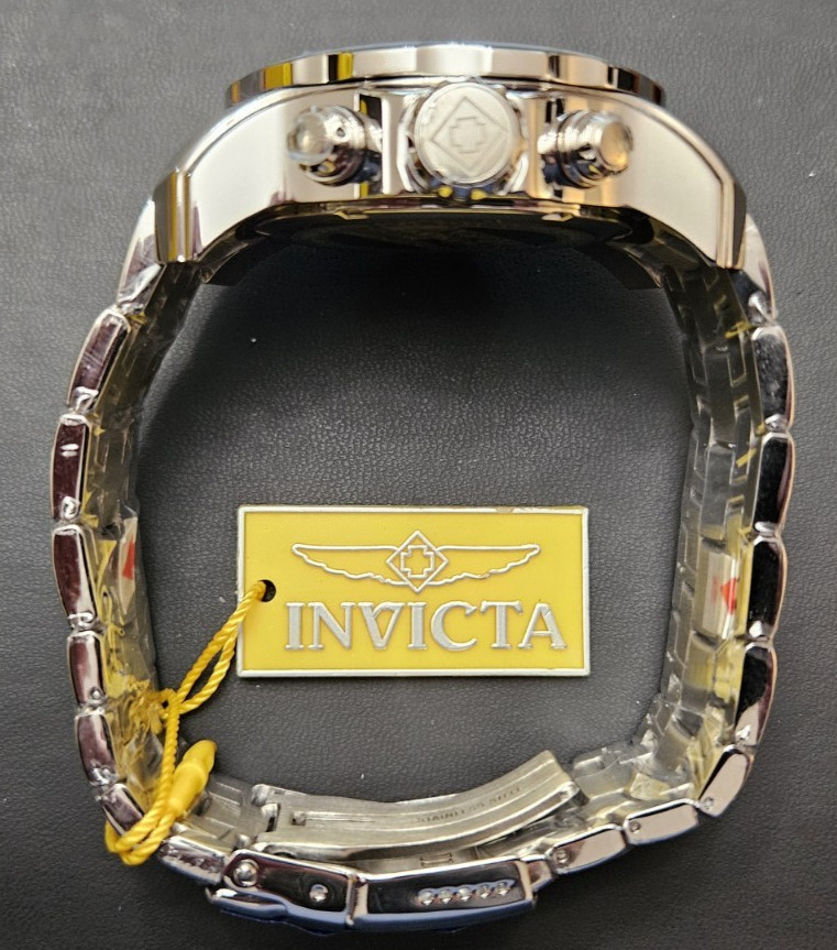 Invicta Pro Diver SCUBA Chronograph Silver Dial Men’s 48mm SS Watch – 0071 NIB