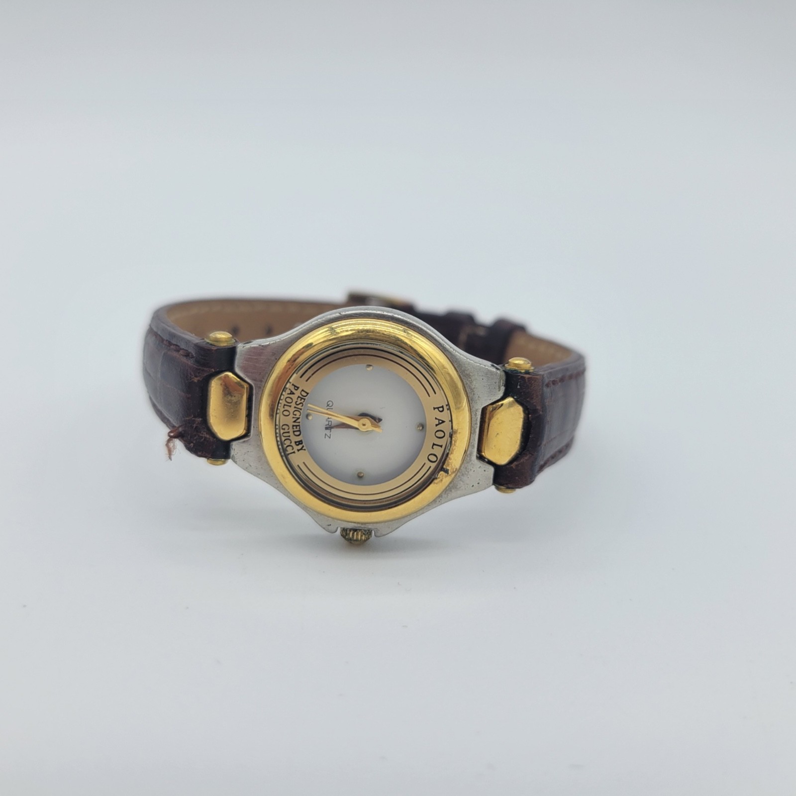 Paolo Gucci Watch NOT WORKING with Leather Straps