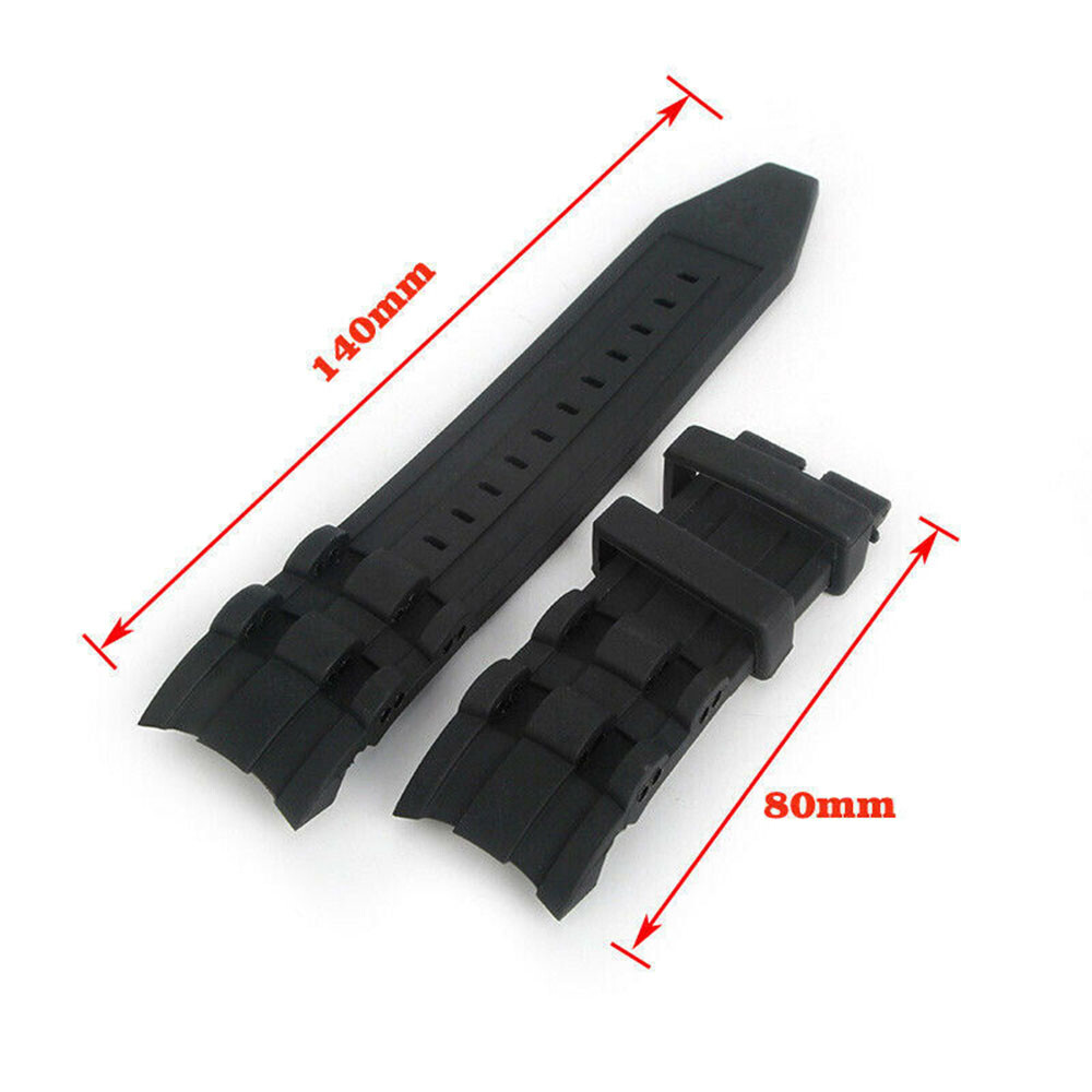 26mm Rubber Replacement Watch Band Strap For Invicta Pro Diver 6977-17878-17566