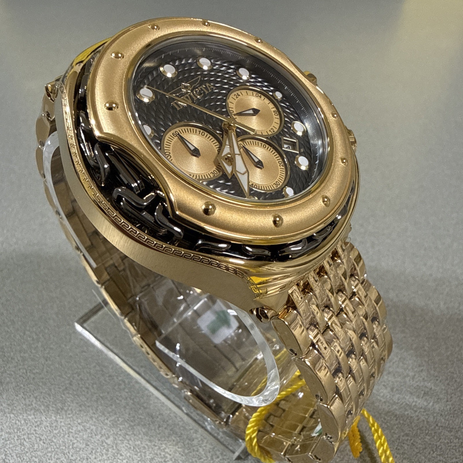 Invicta Bolt Colossus 51 mm, Titanium & Gold Tone, Quartz $699 msrp $409 online