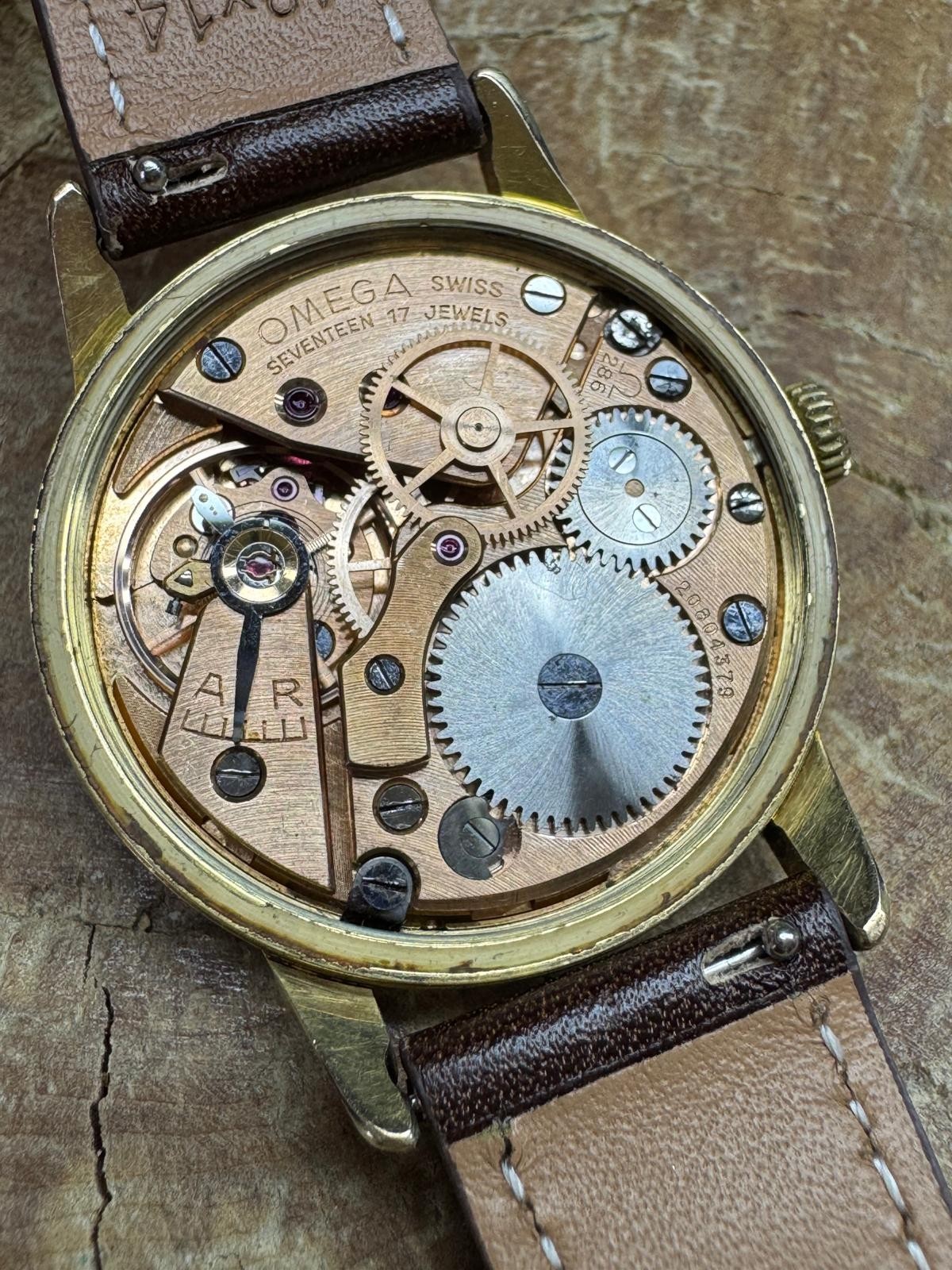 SERVICED Vintage 1963 Omega Seamaster 30 Cal 286 Manual Gold Plated Ref 135.007