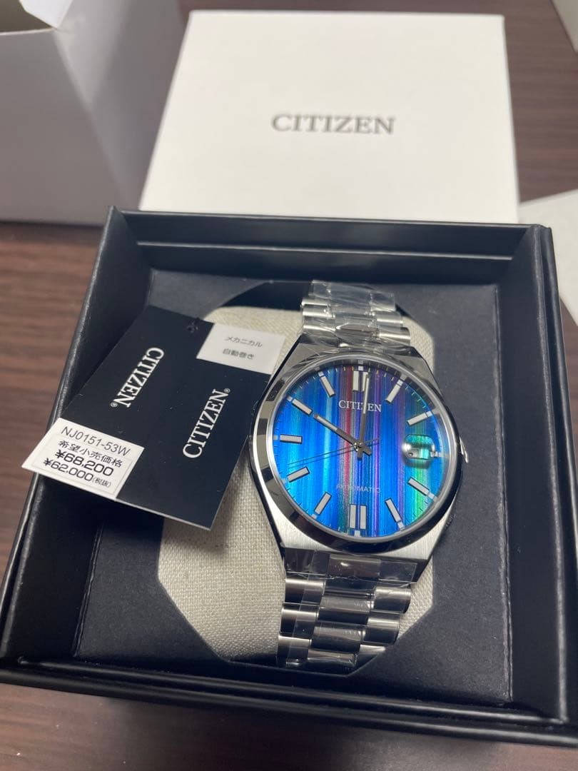 Citizen NJ0151-53W Collection Watch Used Tested From Japan
