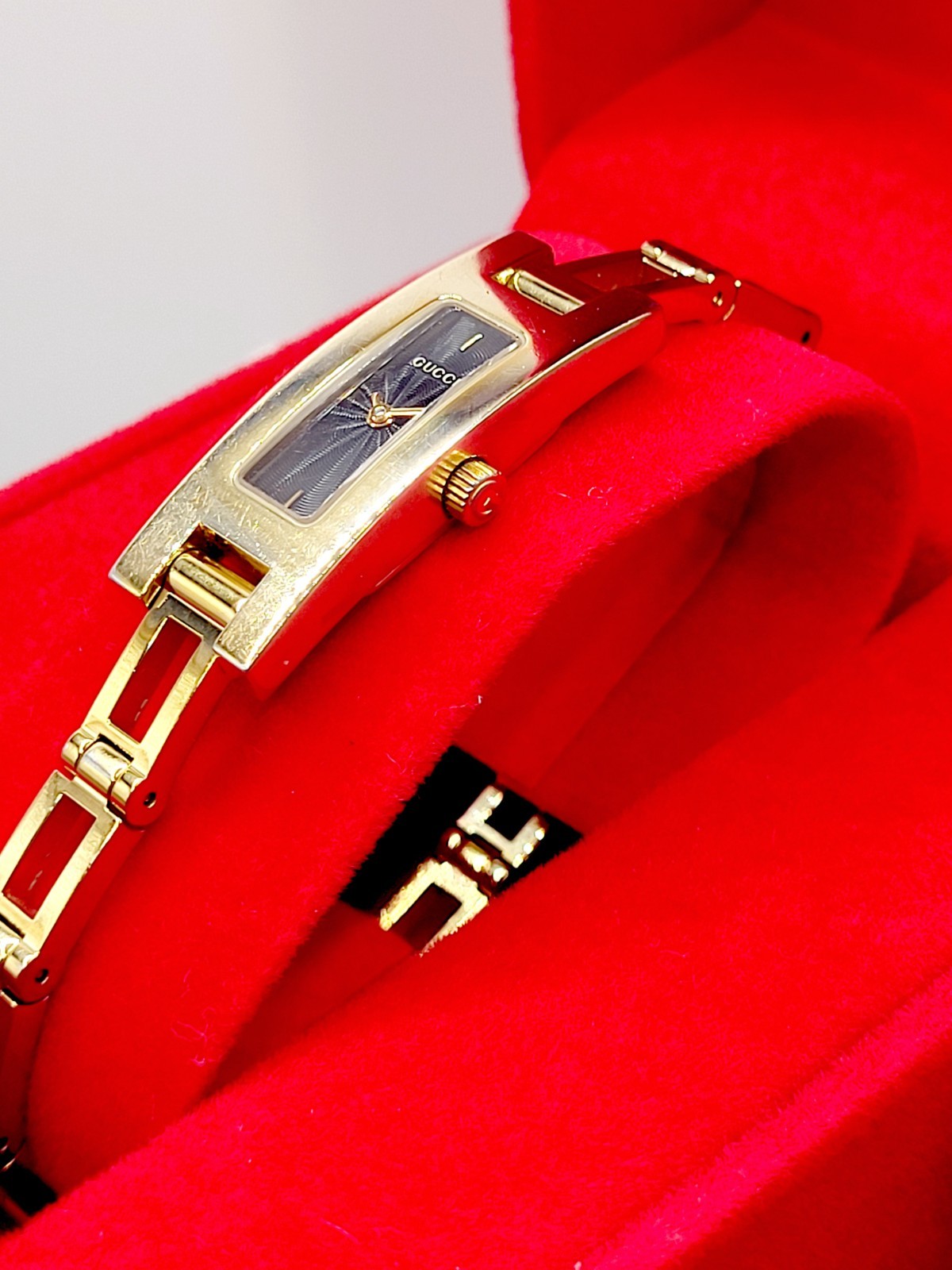 Swiss [WORKS] GUCCI Tank S.Steel Quartz Watch Bracelet