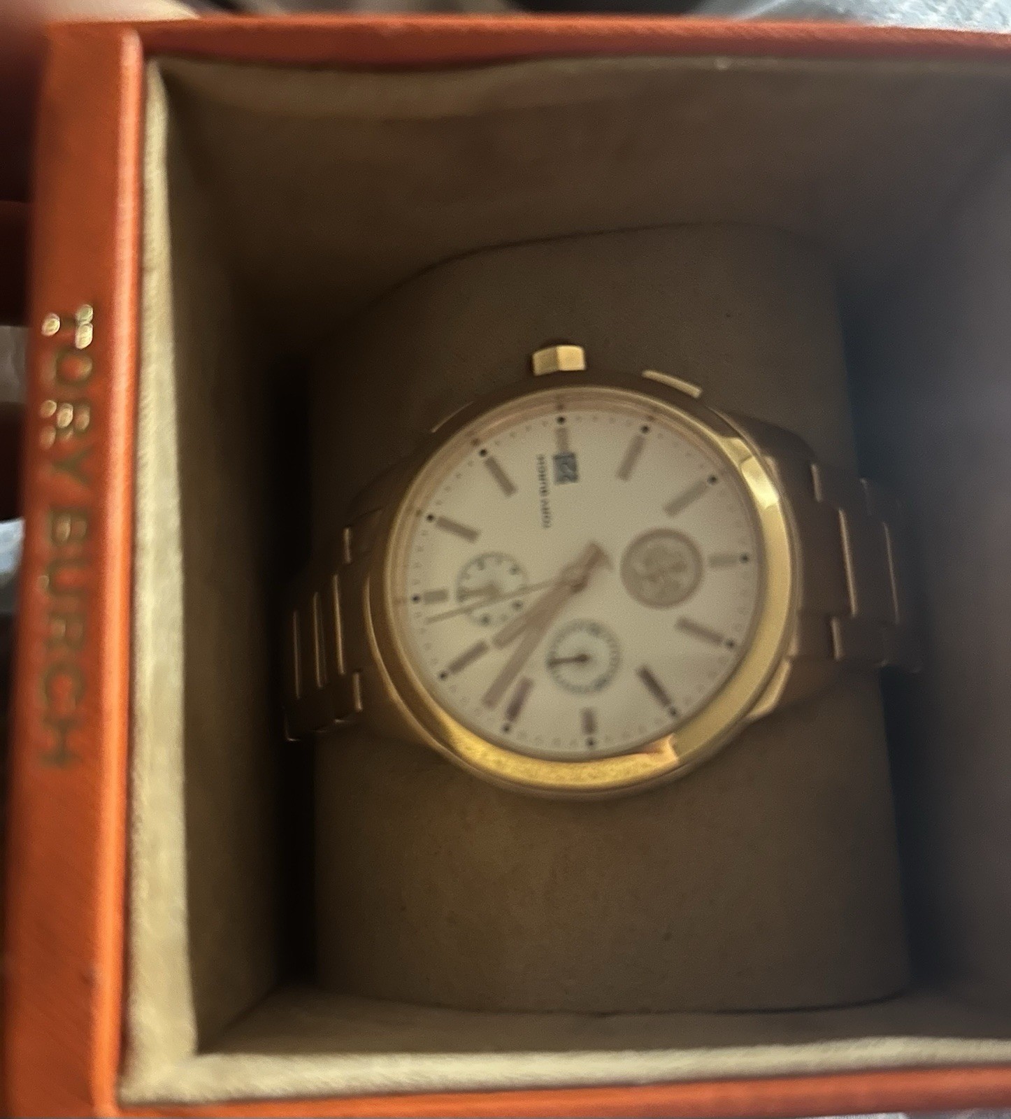 Tory Burch Women’s White Watch – TBW1250