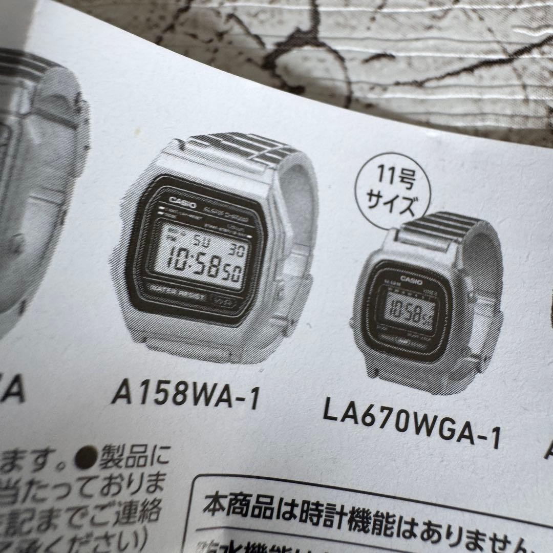 Secure anonymous shipping. CASIO Watch Ring Collection 3rd A158WA-1