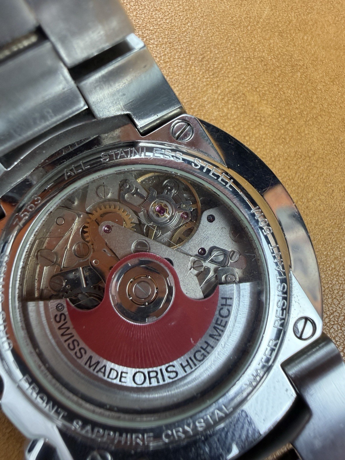 Oris Williams F1 Chronograph 45mm 673 7563 4184 FULL SET AS-IS NON-RUNNING
