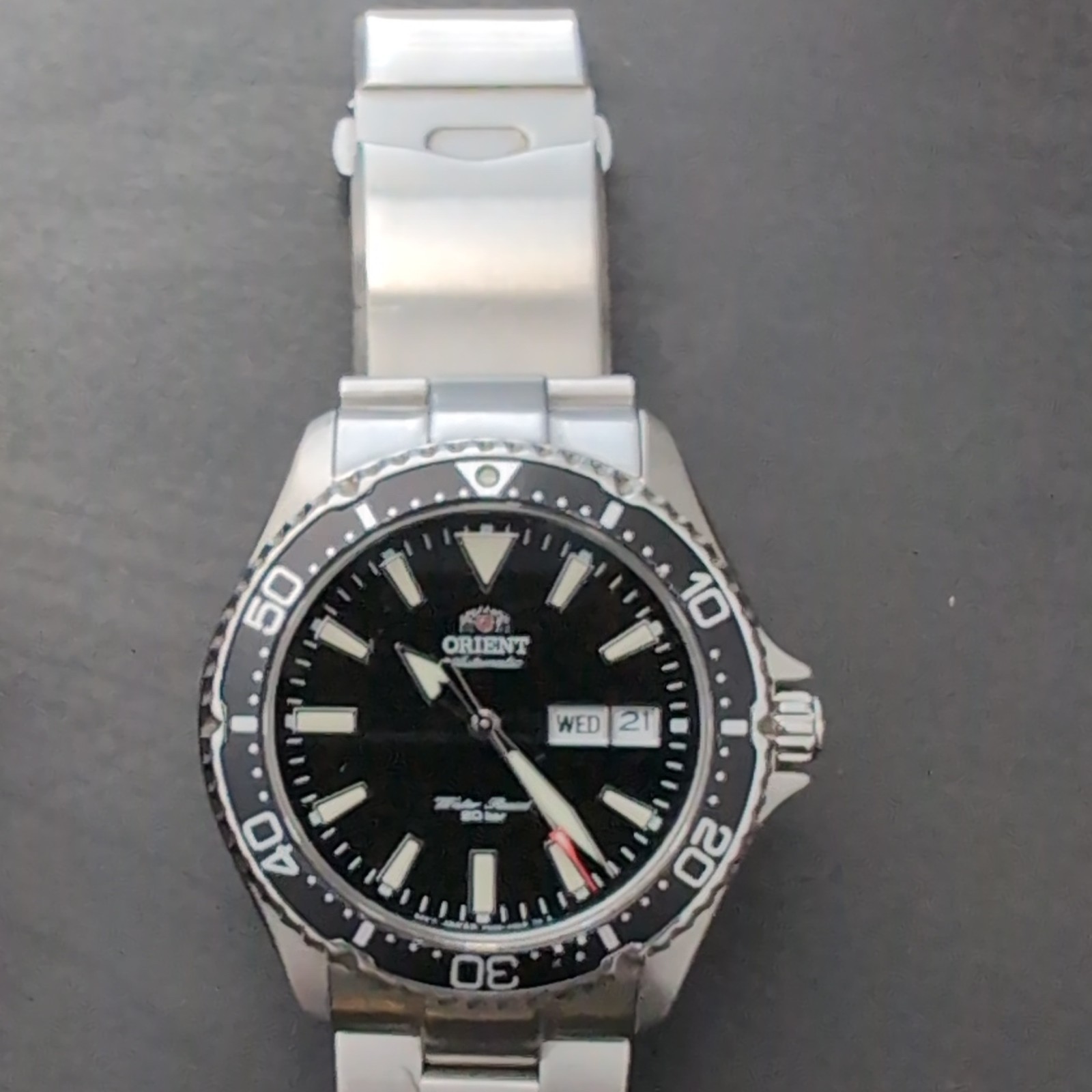 Orient Kamasu Automatic RA-AA0001B39B + Strapcode Bracelet + Orient OEM Strap