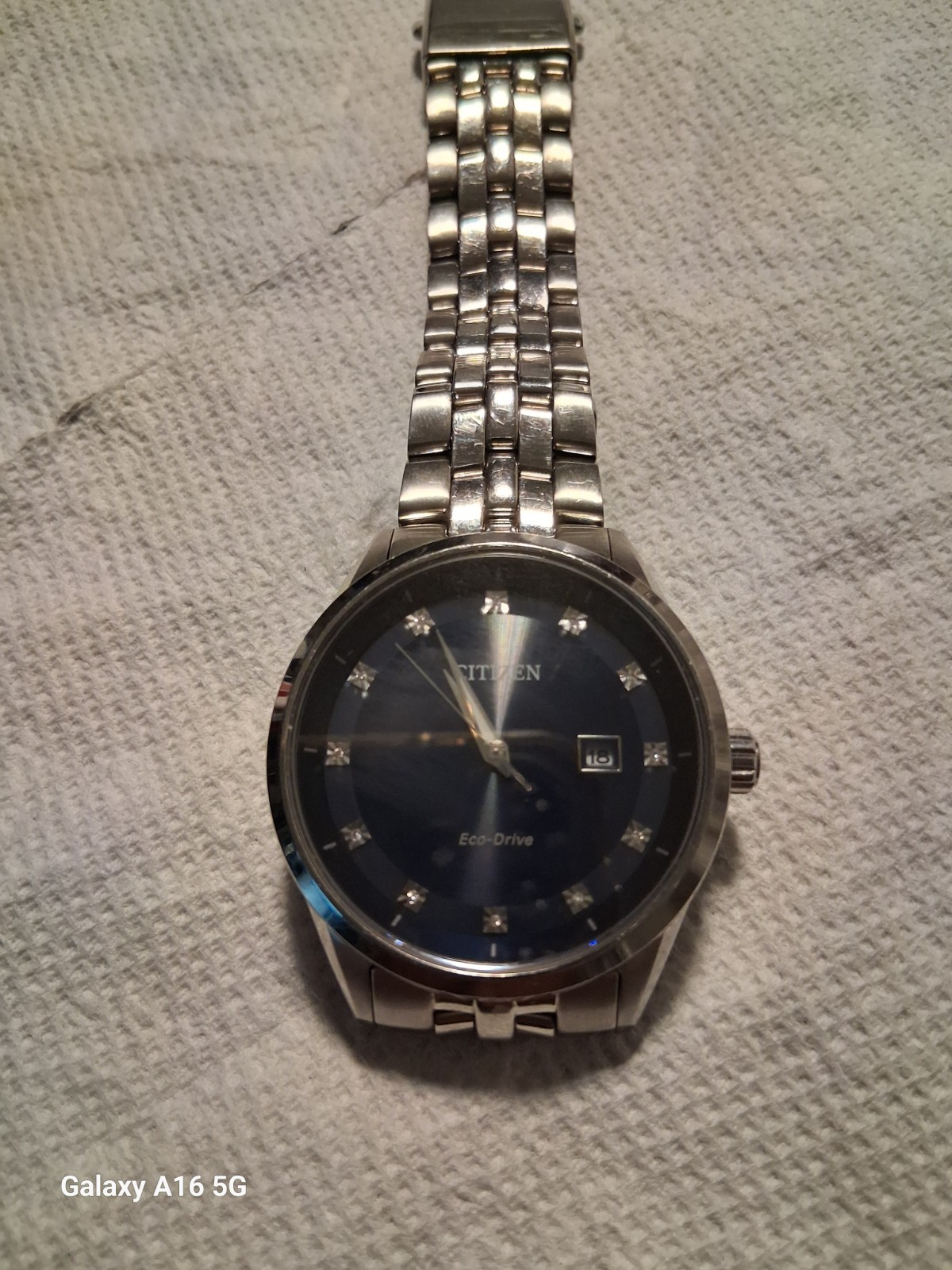 Citizen Eco-Drive Corso BM7251-53M- W/ Diamond Markers & E111 Japan Movement