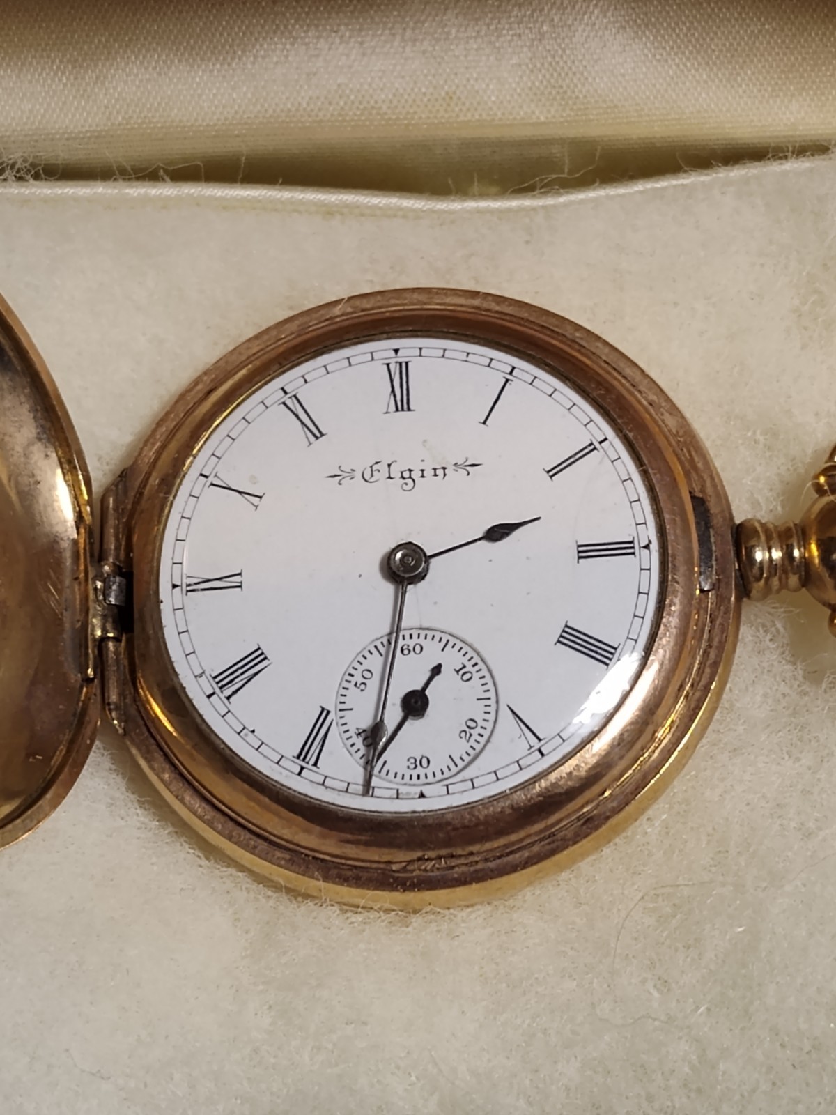 1899 Elgin National Watch Co. Grade-130 Gold Filled Pocket Watch 15 Jewels Works