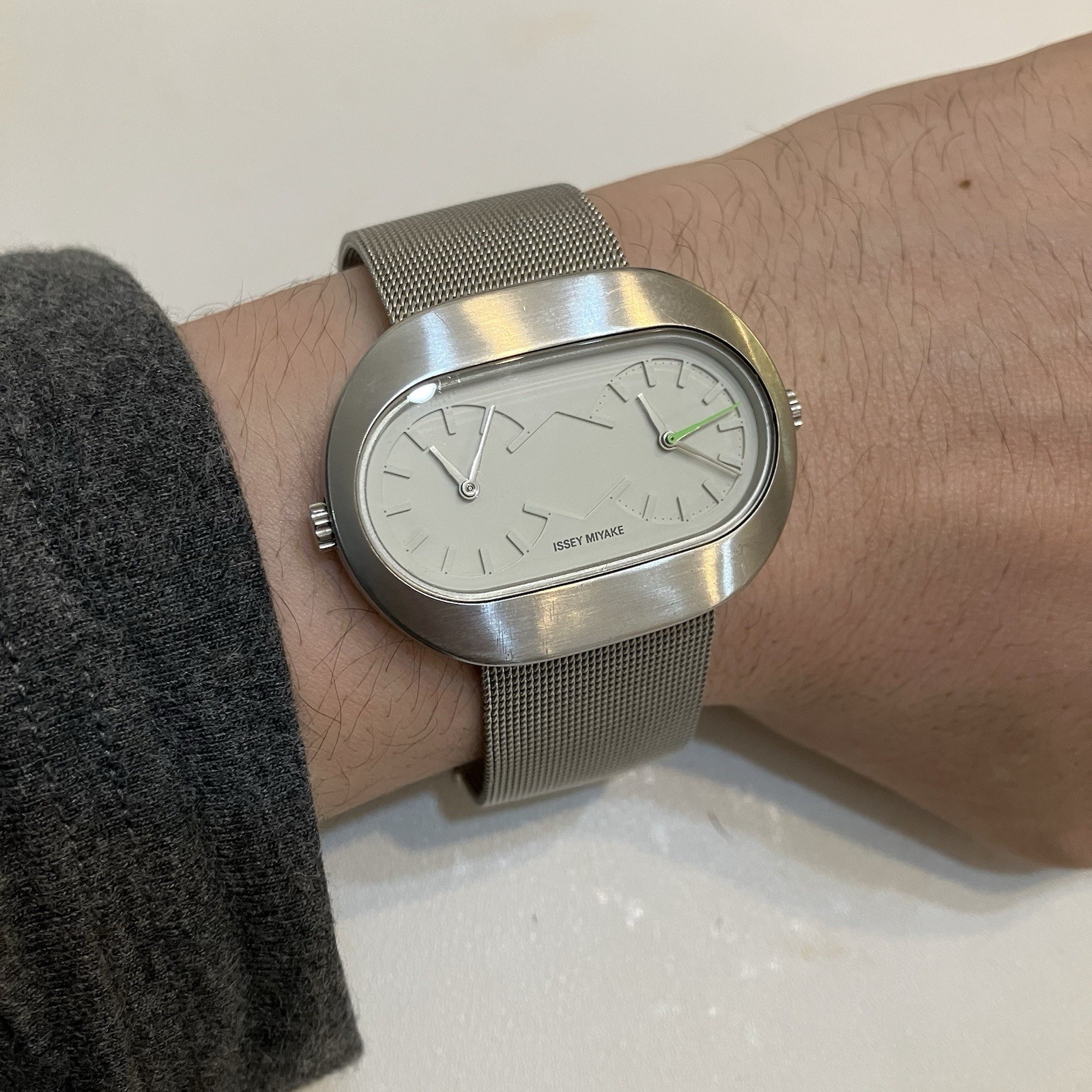 Issey Miyake Watch Double Face Vakio Very Rare Piece