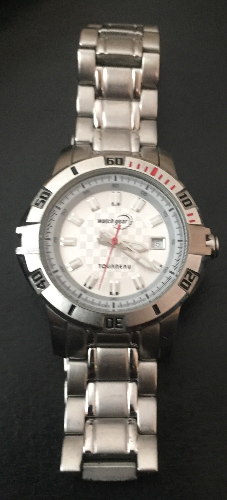 Ladies Tourneau Corporate Collection Steel Silver Dial Bracelet Watch