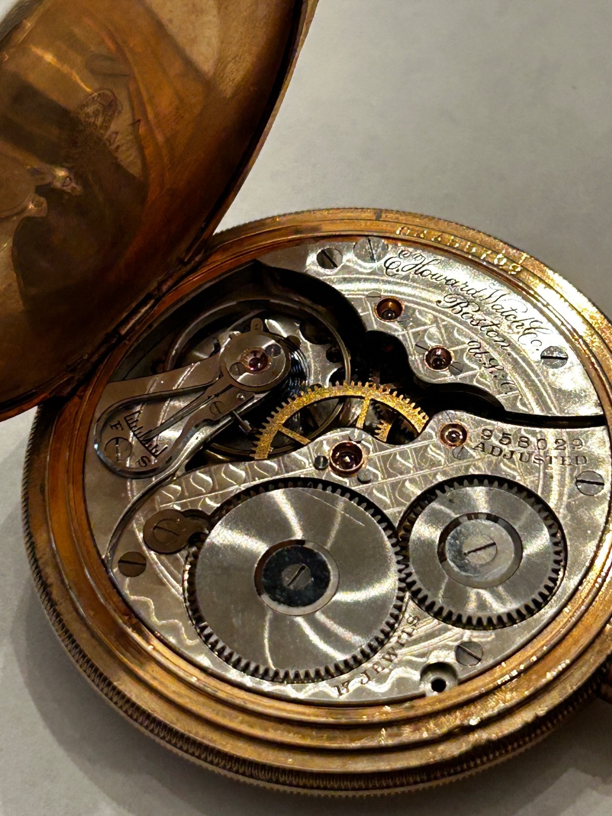 16s howard pocket watch