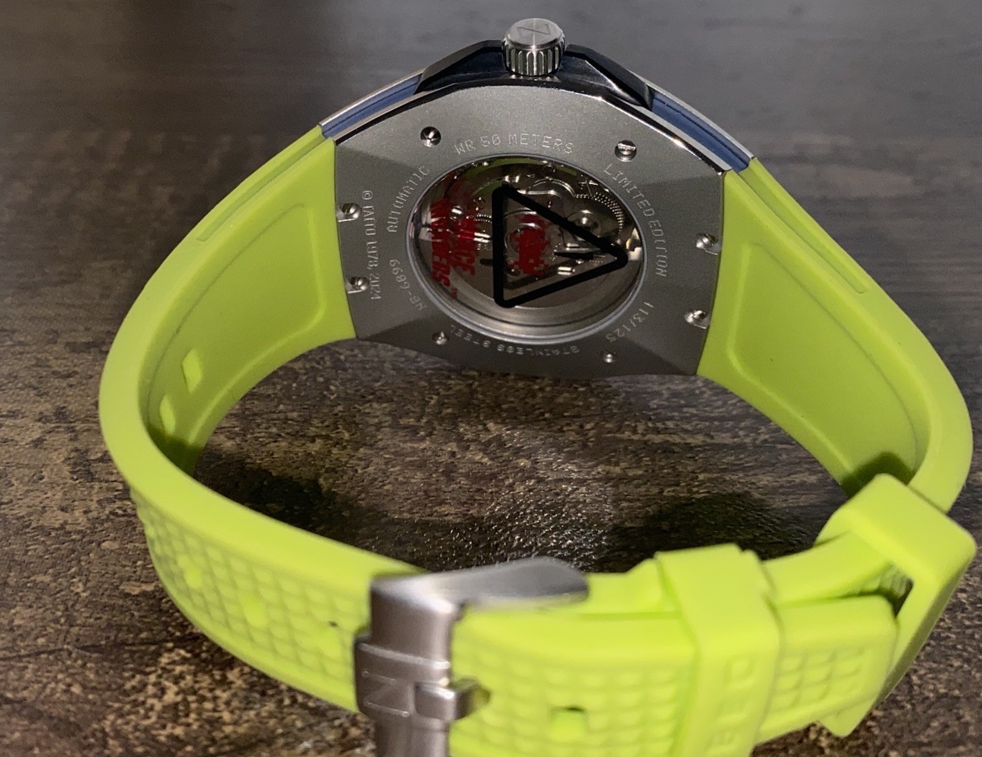 NUBEO SPACE INVADERS 👾 MYSTERY WATCH COOL UNIQUE FUTURISTIC SPACE AGE CRAZY 🛸