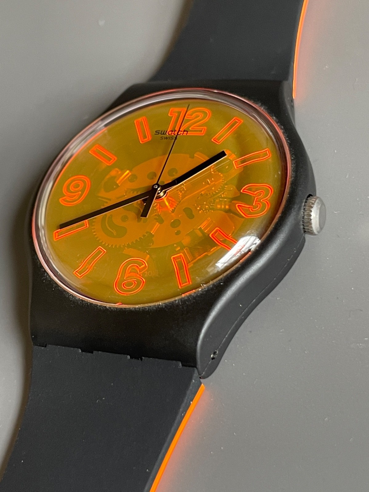 Swatch SUOB164 Orangeboost + SUOB165 Blueboost 2018 Both Unworn Ex Condition
