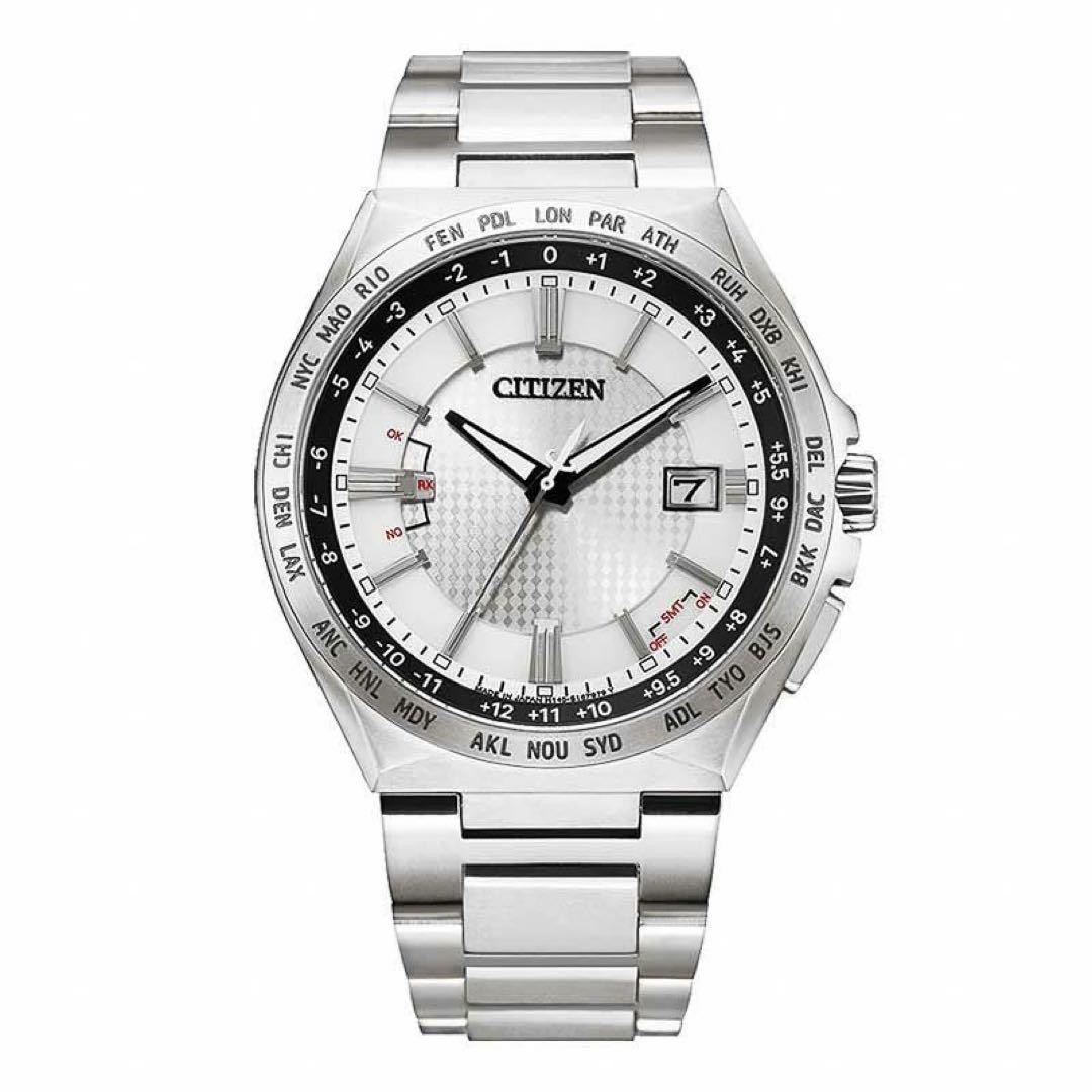 New Citizen Attesa Eco Drive Titanium Band CB0210 54A