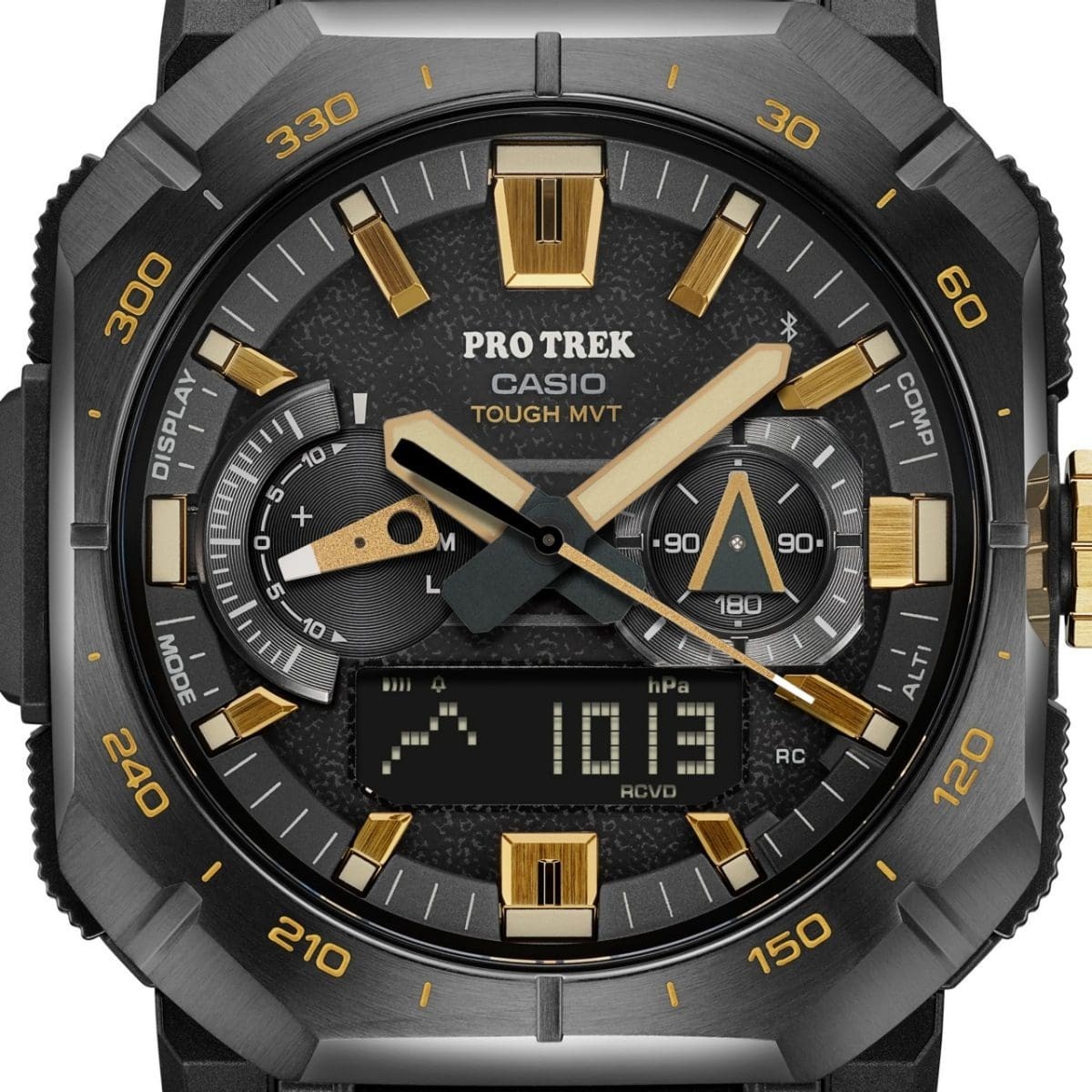CASIO PRO TREK PRW-B1000-5JF Climber Line Radio Solar Analog Digital Men Watch