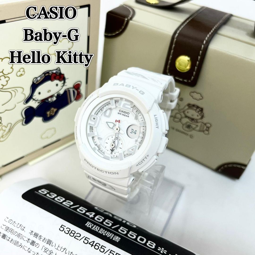 CASIO Baby-G BGA-190KT Hello Kitty Women’s Watch 49mm Wrist 11.5-19cm From Japan