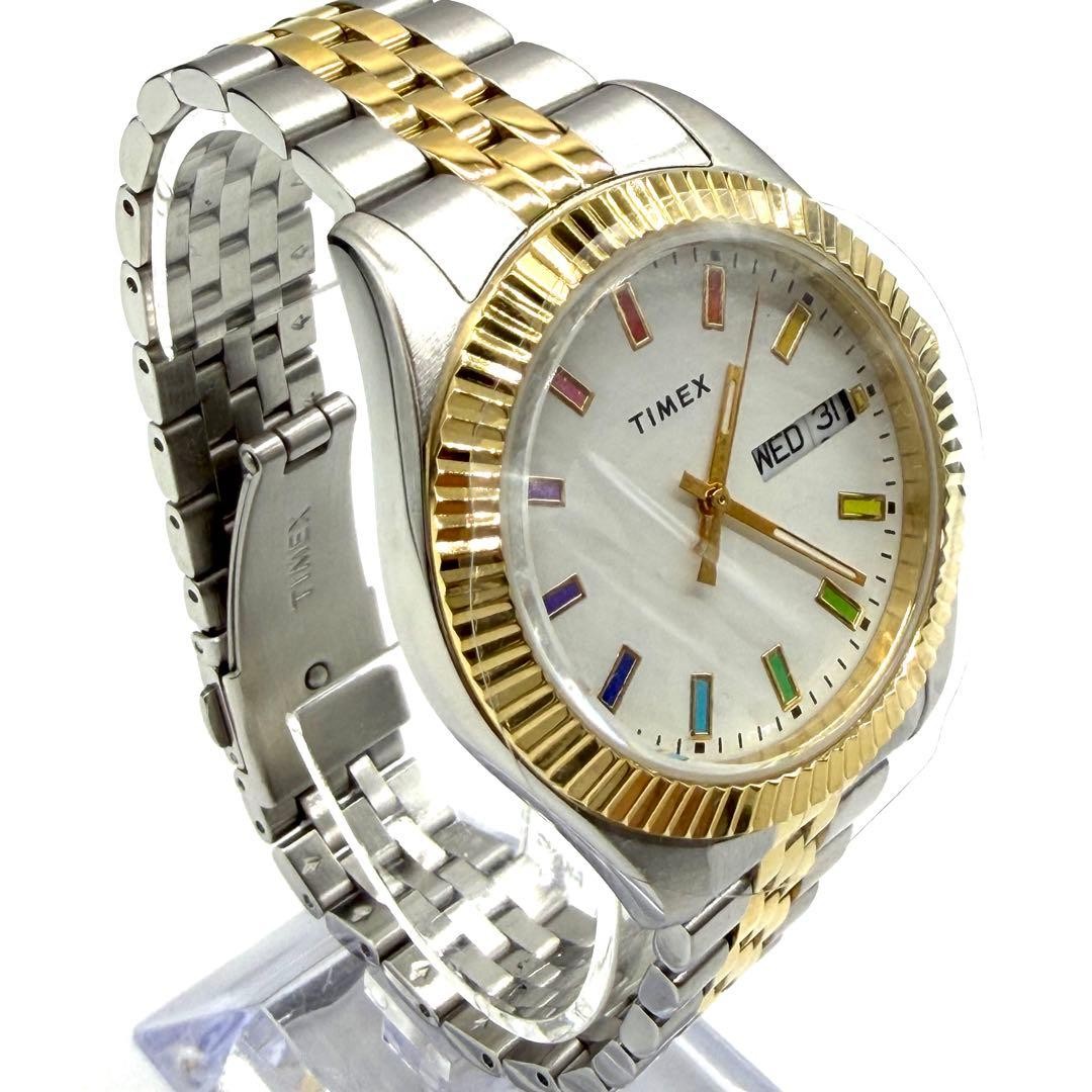 Timex Waterbury Legacy White Dial Two Tone Watch Unused