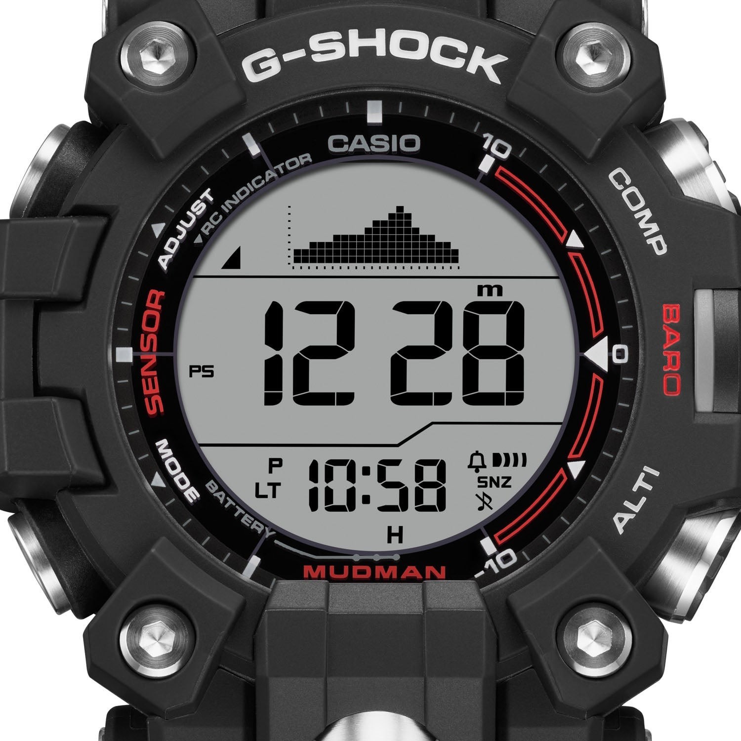 Casio G-SHOCK GW-9500-1JF Mudman Solar Radio Multi-Band 6 JDM Japan Import