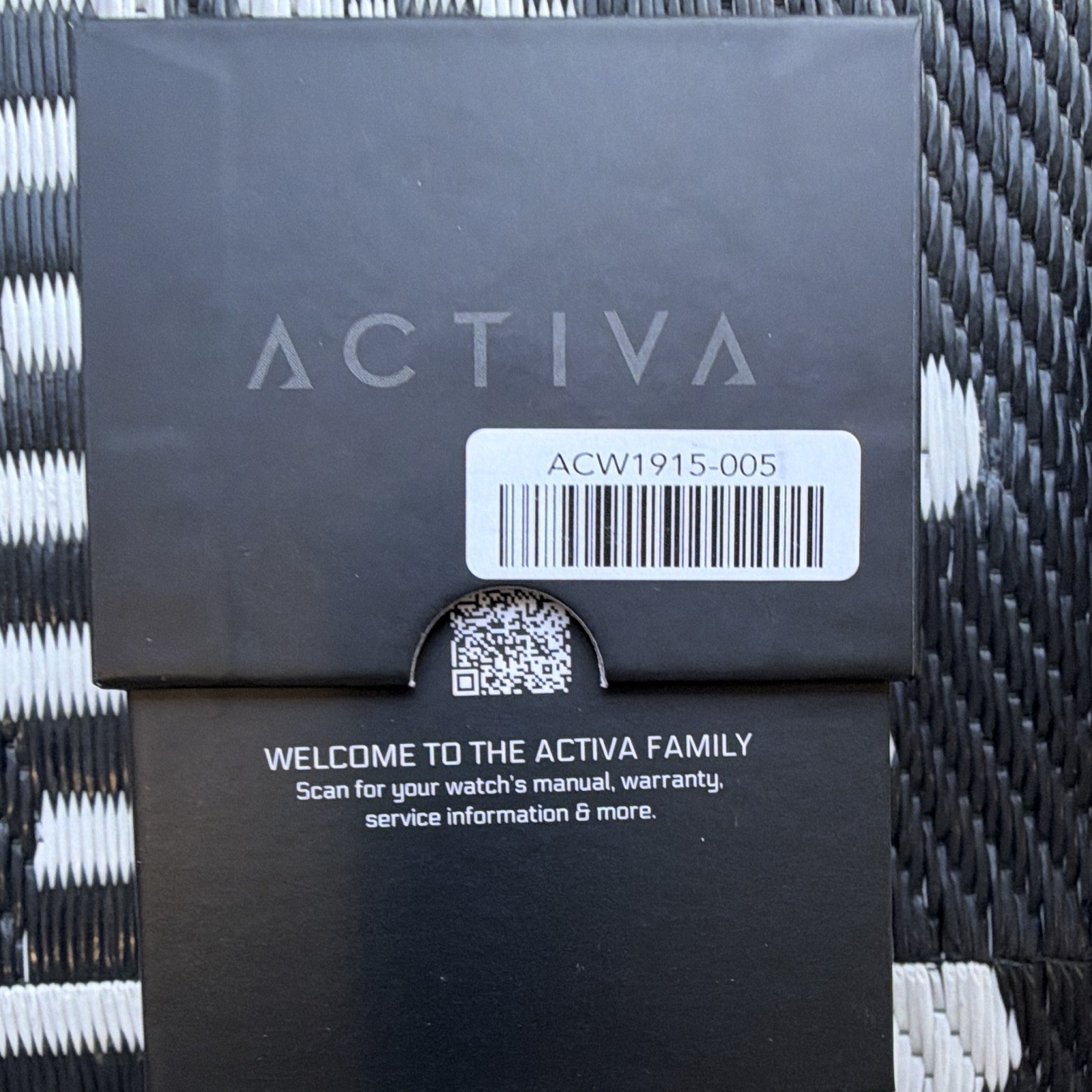 Activa Digital Quartz Sport Watch Alarm LCD 12-Hour Green/Black Resin w/Box