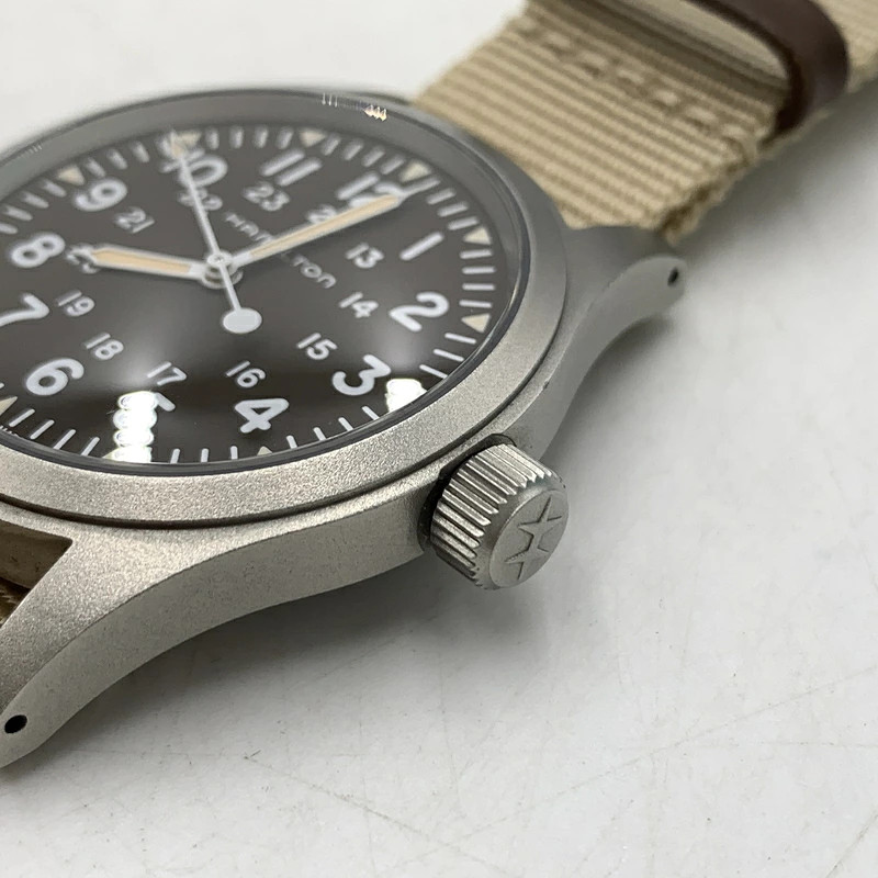 HAMILTON KHAKI FIELD MECHANICAL BROWN H694390 Khaki Field Mechanical