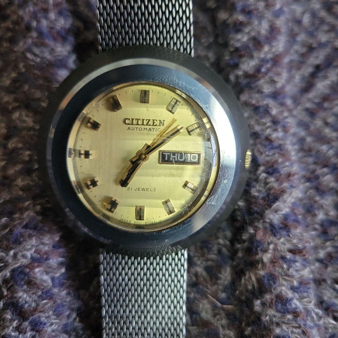 CITIZEN AUTOMATIC 4-650972-K 21 JEWELS (Operational)