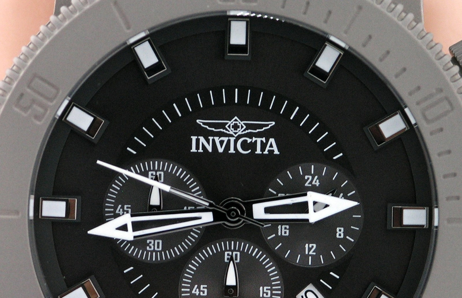 NEW INVICTA 48221 COALITION FORCES ALL TITANIUM BLACK CHRONOGRAPH WATCH 51MM