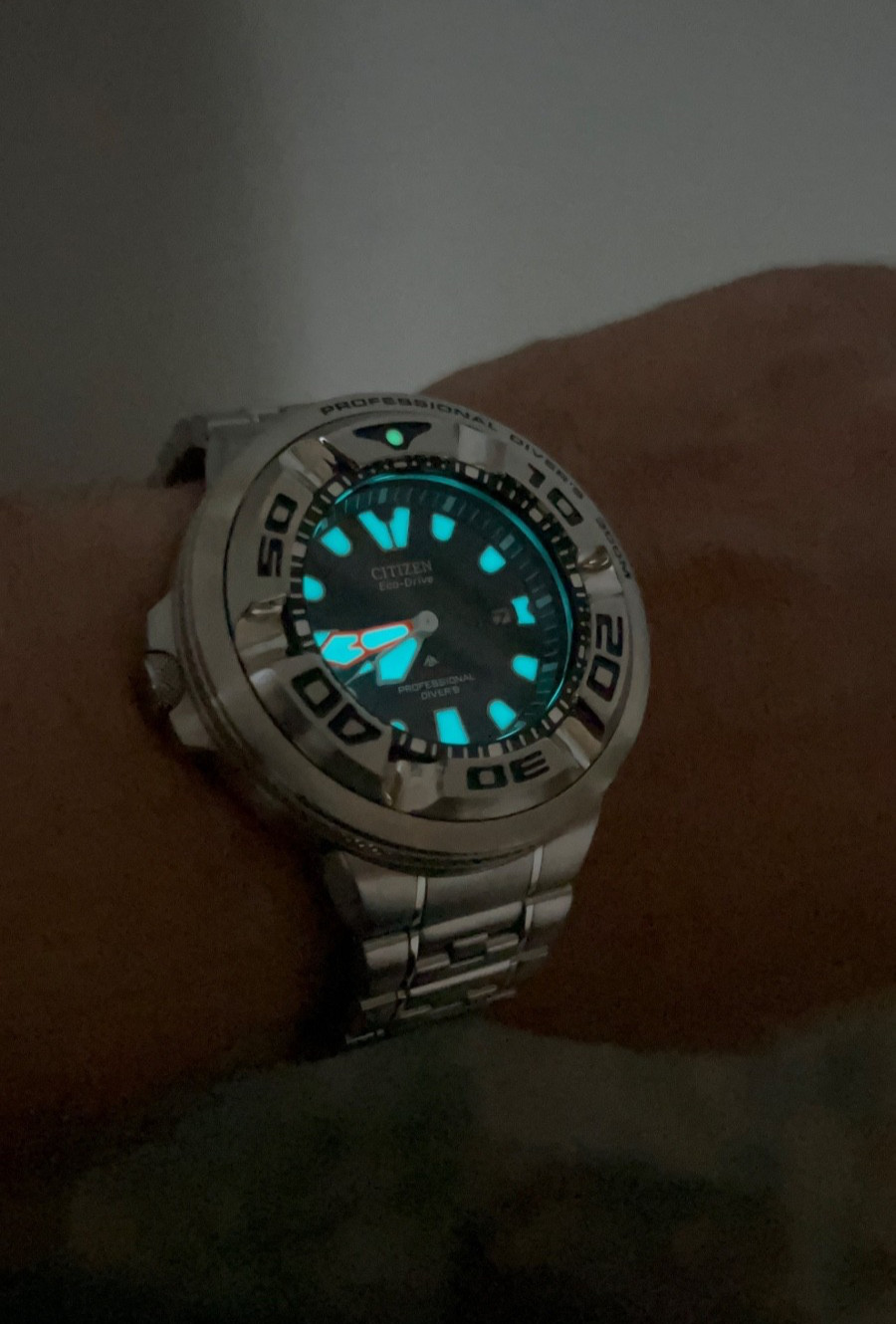 Citizen “Eco-Zilla” – BJ8050-59E , 300M Professional Diver – OnBracelet – Rare