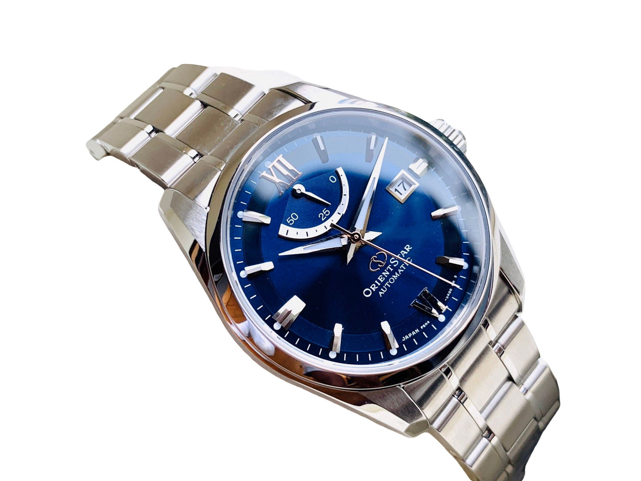 Orient Star Automatic Blue Dial Sapphire Crystal RK-AU0005L Men’s Watch