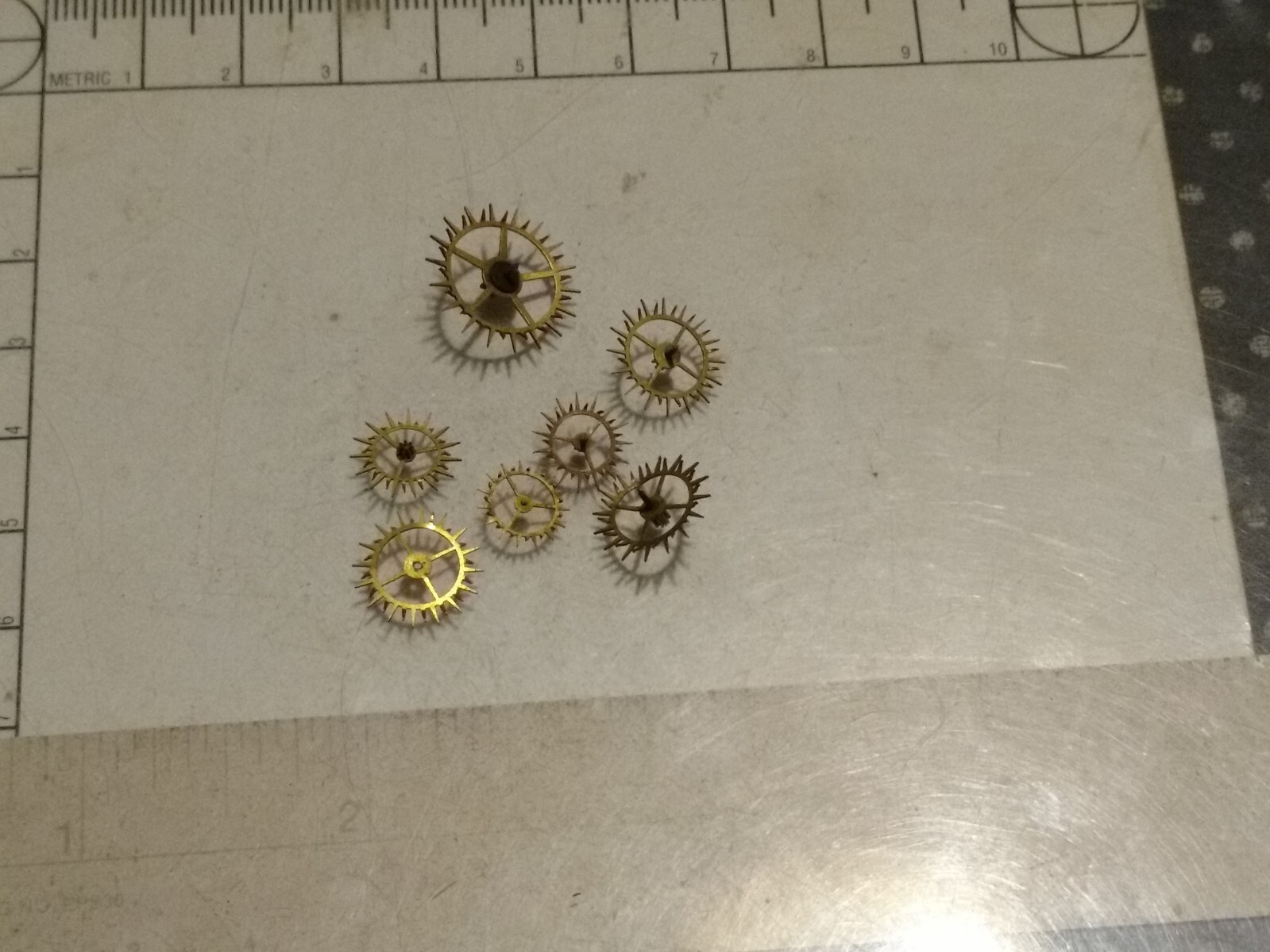 Antique Pocket Watch Duplex Escape Wheels