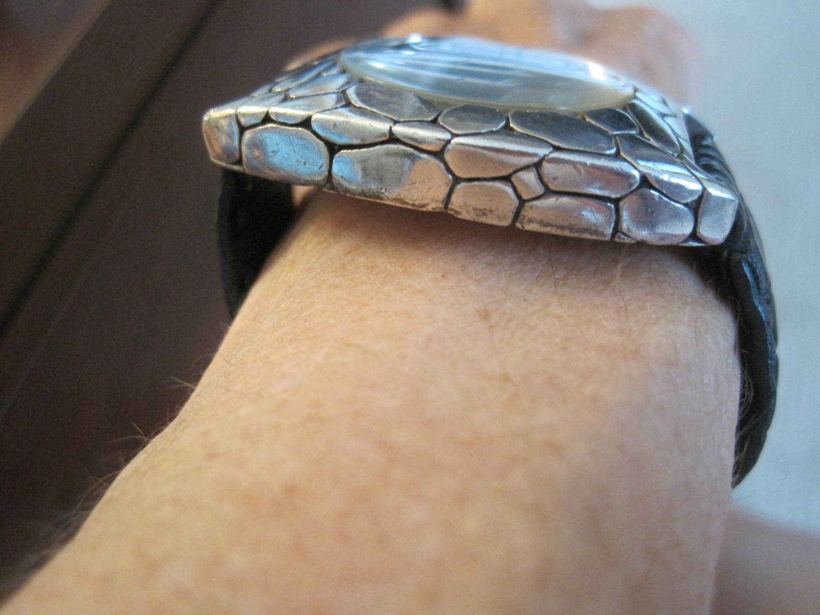 JOHN HARDY STERLING SILVER MENS WATCH