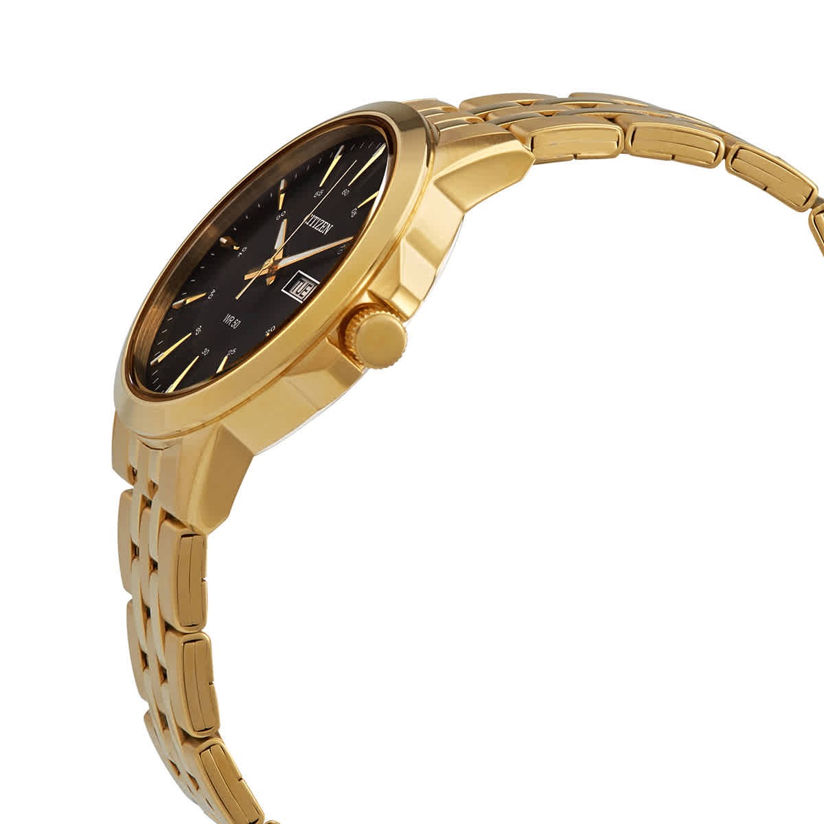 Citizen Quartz Black Dial Gold-tone Men’s Watch BF2013-56E