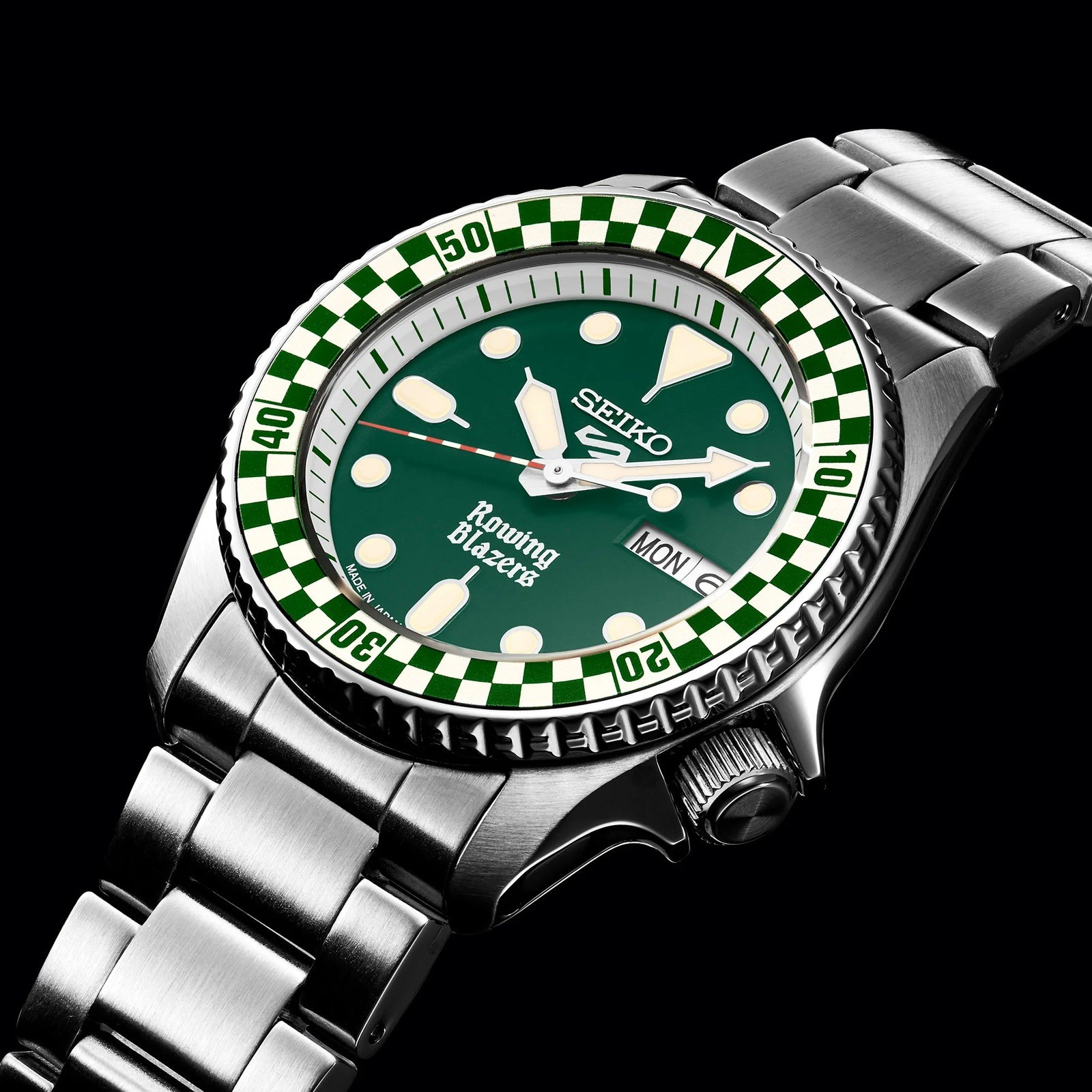 1/2500 Seiko x Rowing Blazers x 2026 Racing Green Seiko 5 Driver 38mm
