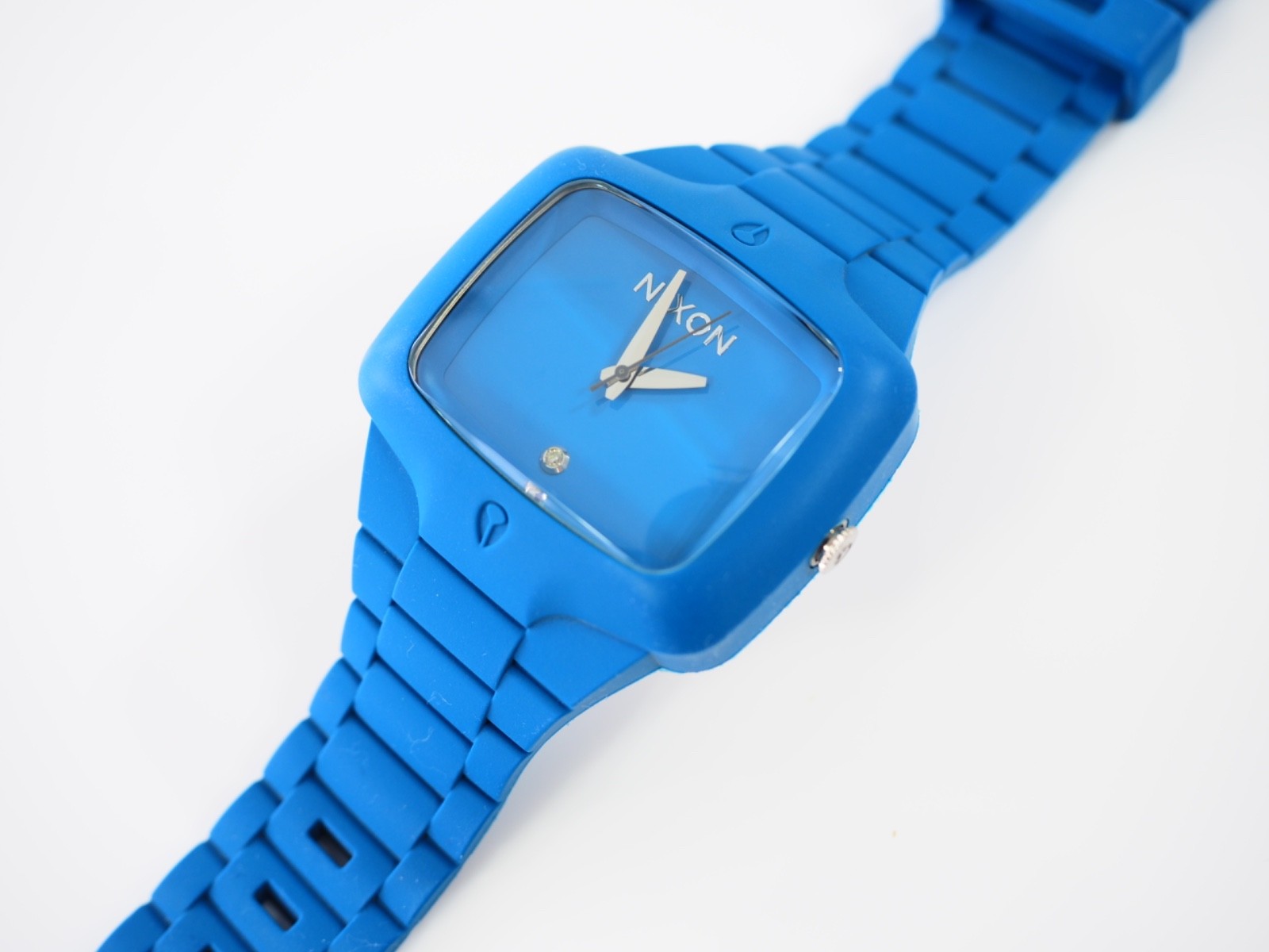 Nixon The Rubber Player Watch Blue Excellent
