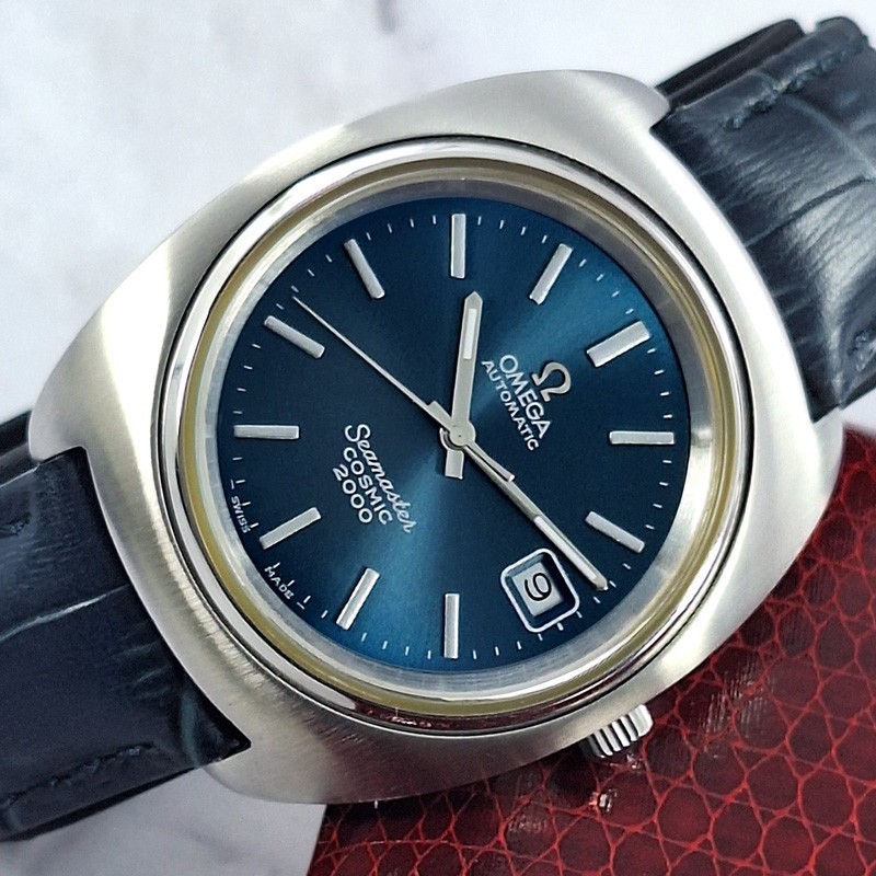 OMEGA SEAMASTER COSMIC 2000 AUTOMATIC 23 JEWELS CAL.1012 DATE VINTAGE MENS WATCH