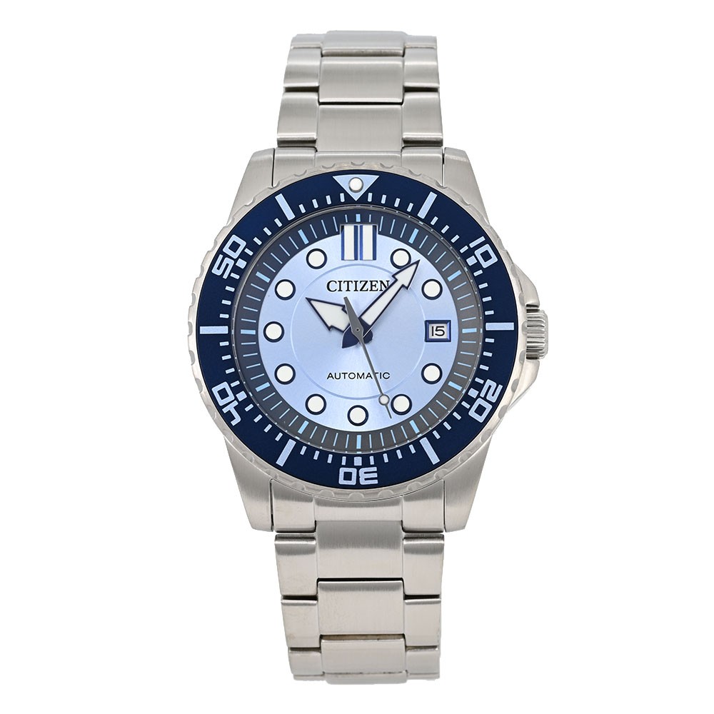 CITIZEN NJ0178-81M Automatic Analog Blue Silver