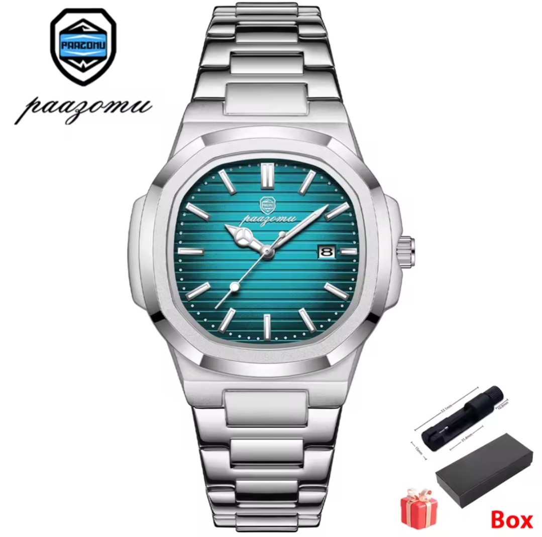 2026 New For Men Fashion Brand Male Watch Waterproof Luminous Stainless Steel…