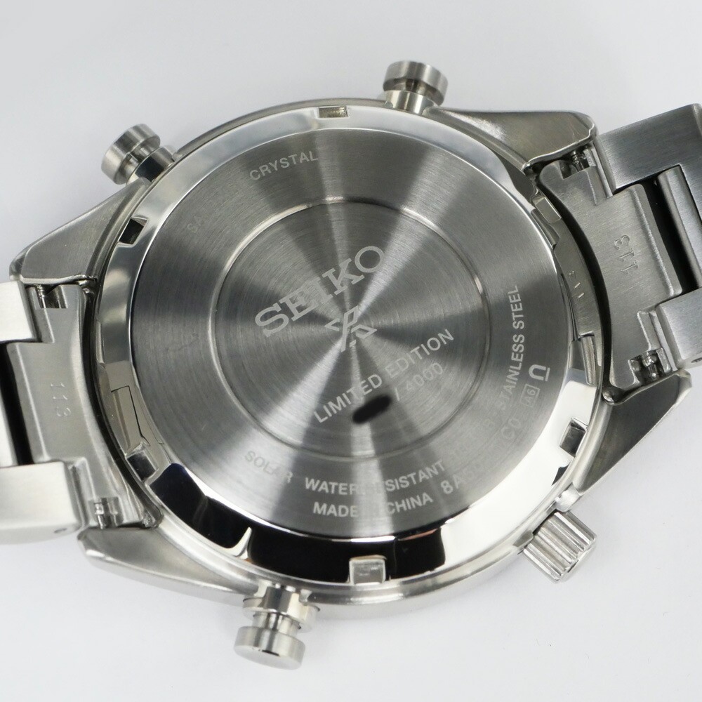 Seiko SBER005 Prospex Speedtimer 40th Anniv Solar Chrono Mens Watch, Japan