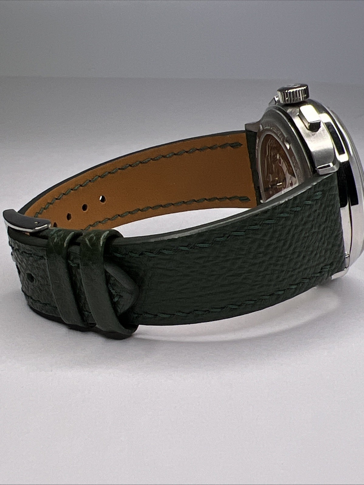 Studio Underdog Guacamole Chronograph 38.5mm Steel Mechanical Wind Watch + B & P