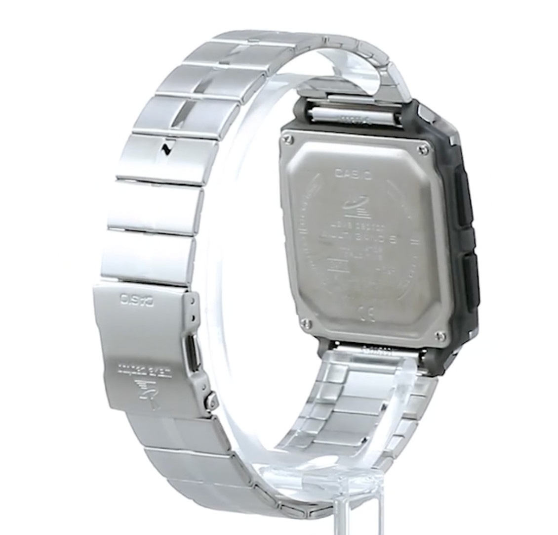 [New] CASIO WAVE CEPTOR Radio Clock Super Illuminator Type WV-59RD-1AJF, Fr/s