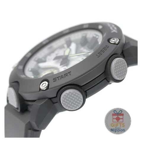 Casio G-Shock GA-2000HD-8A Men’s Quartz Watch Carbon Core Guard 47mm Gray