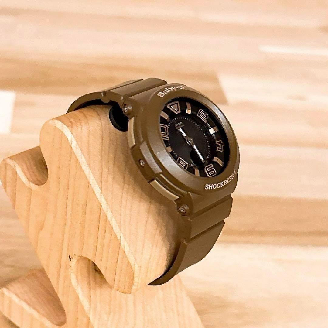 Excellent condition Casio Baby G radio solar wristwatch BGA 1601 brown black Bab