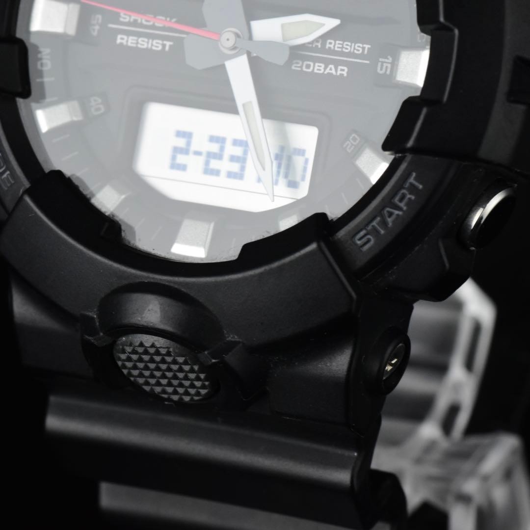 G-Shock GA-800-1AJF Black Digital Analog Watch 48mm From Japan