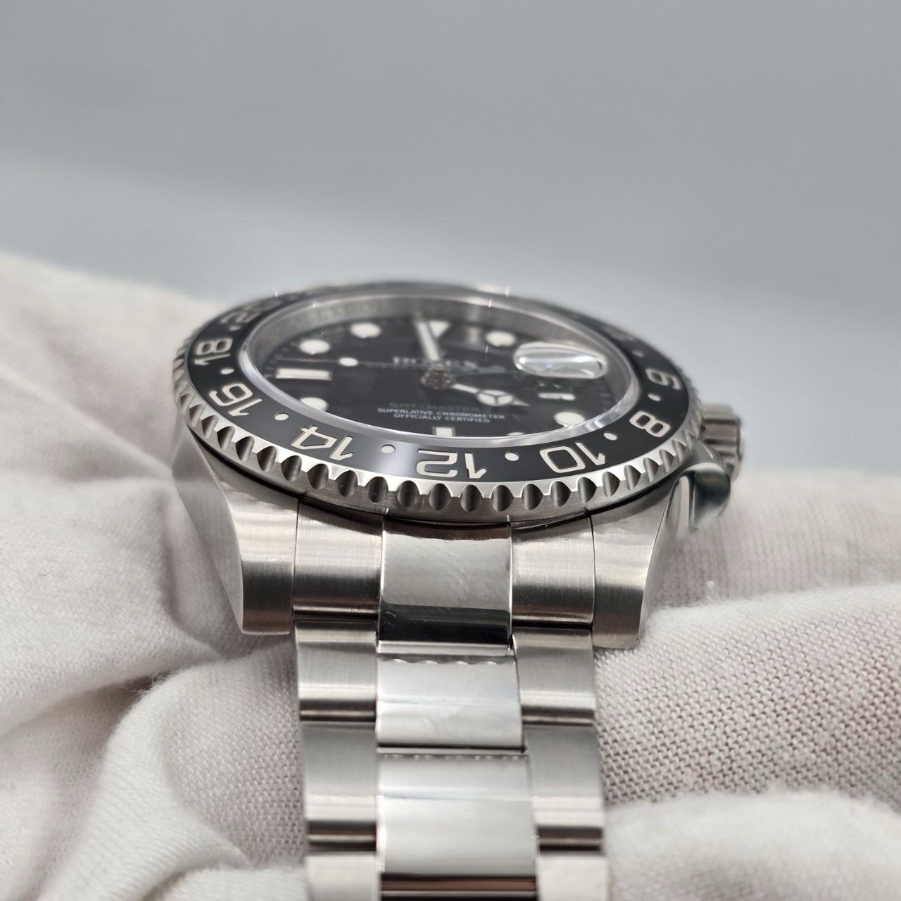 2012 PAPERS Rolex GMT Master II 116710LN Steel Ceramic “Green Arrow” 40mm BOX