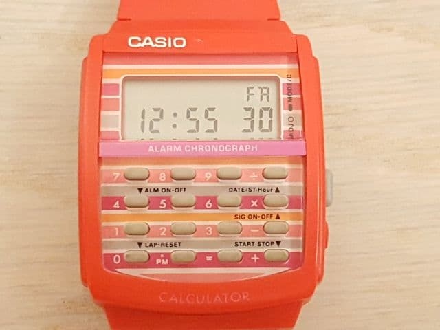 CASIO Unreleased in Japan POPTONE calculator watch