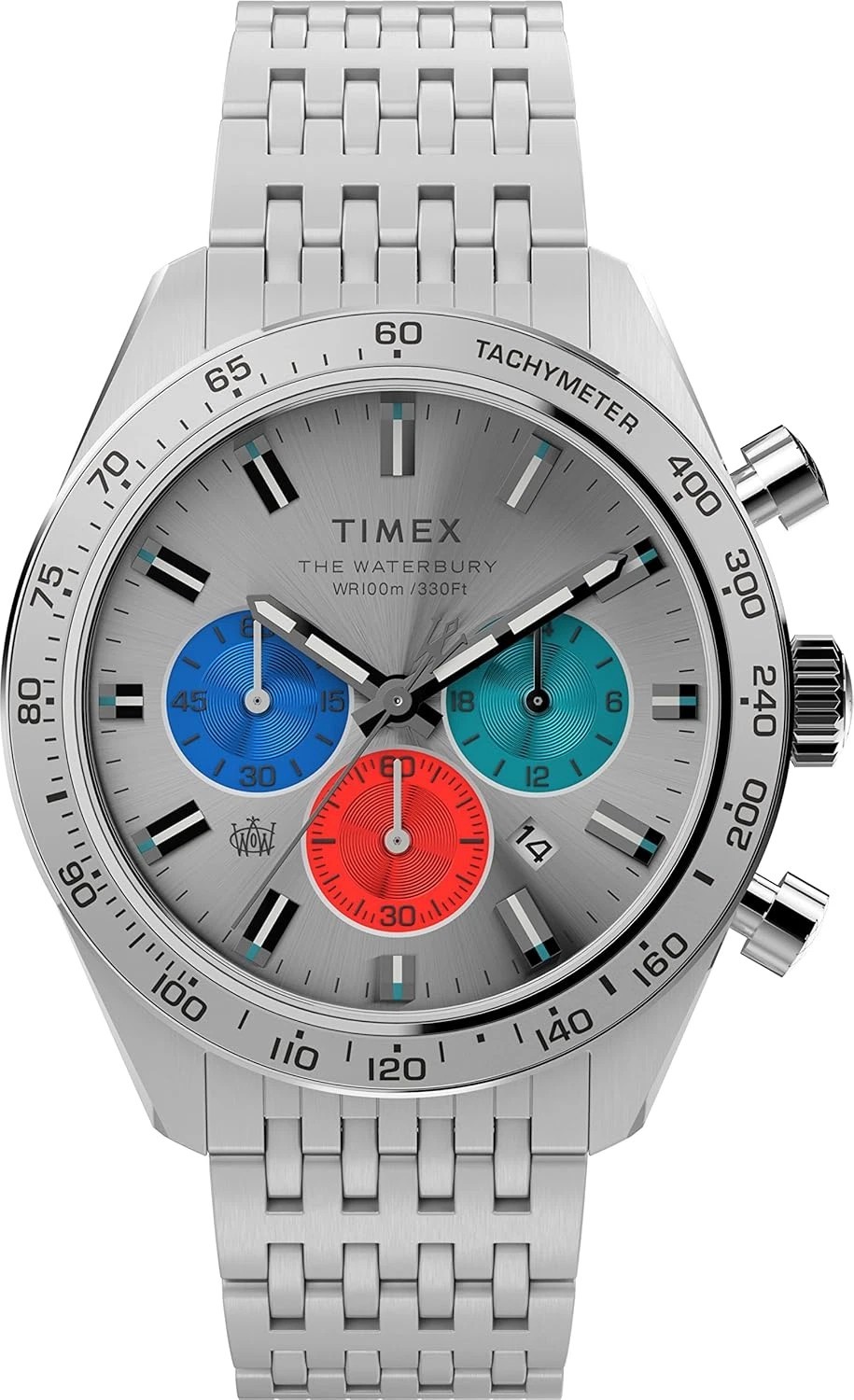New Timex Waterbury Chronograph TW2V42400 Watch