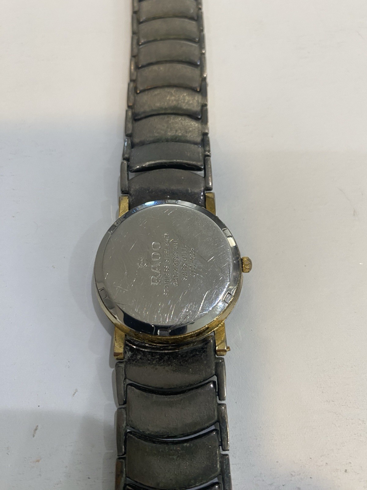 Rado Centrix Diamond Watch Swiss Movement Quartz Needs TLC